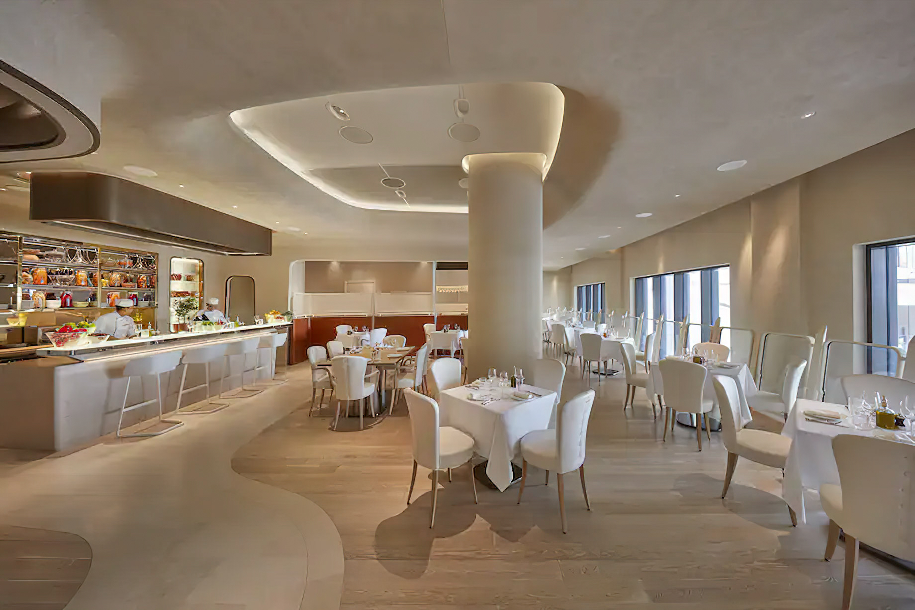Mandarin Oriental, Doha Hotel – Doha, Qatar – IZU Restaurant Dining Room