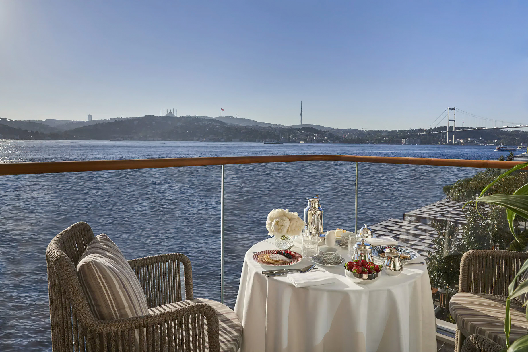 Mandarin Oriental Bosphorus, Istanbul Hotel – Istanbul, Turkey – Royal Suite Terrace View