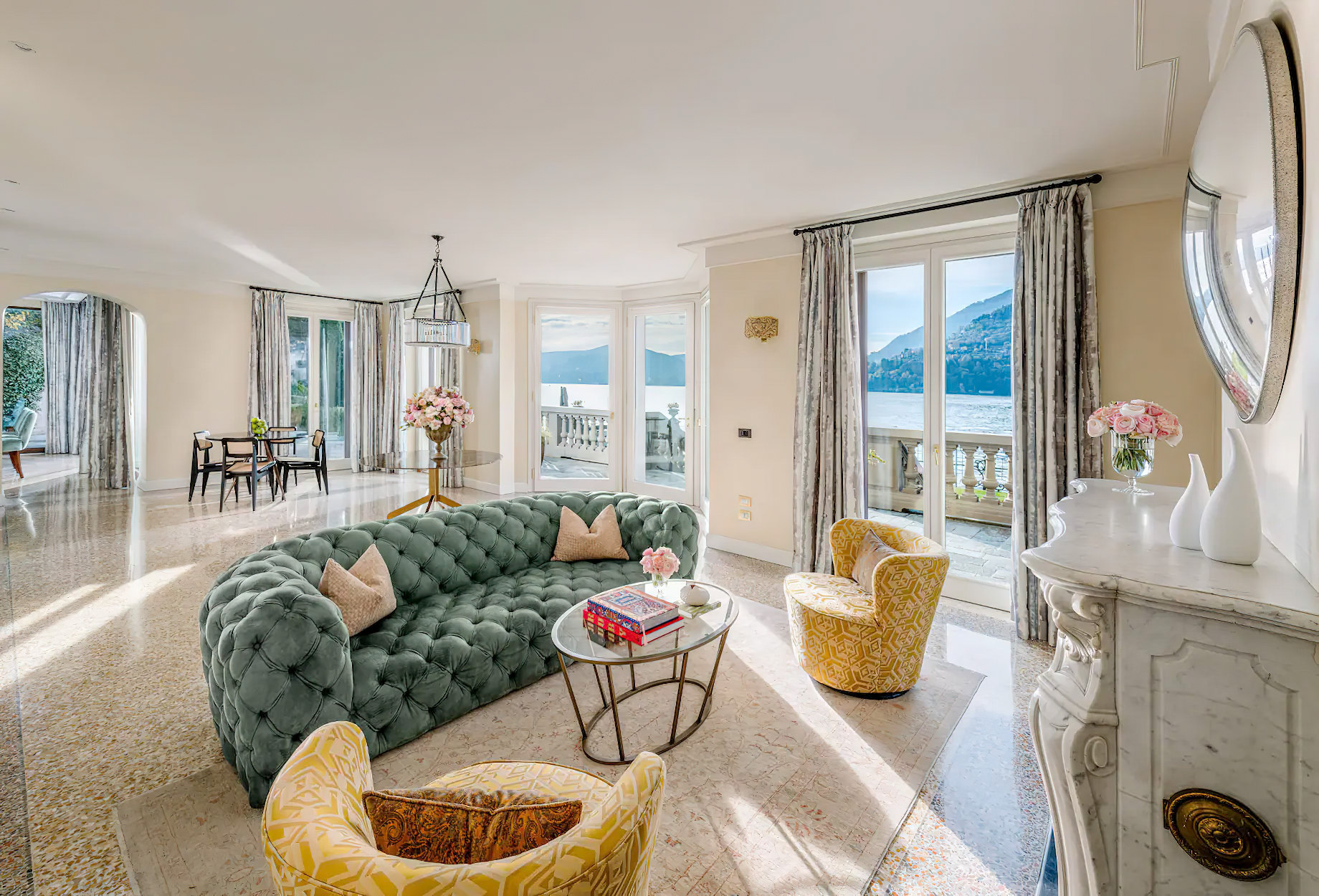 Mandarin Oriental, Lago di Como Hotel – Lake Como, Italy – Villa Del Lago Living Room