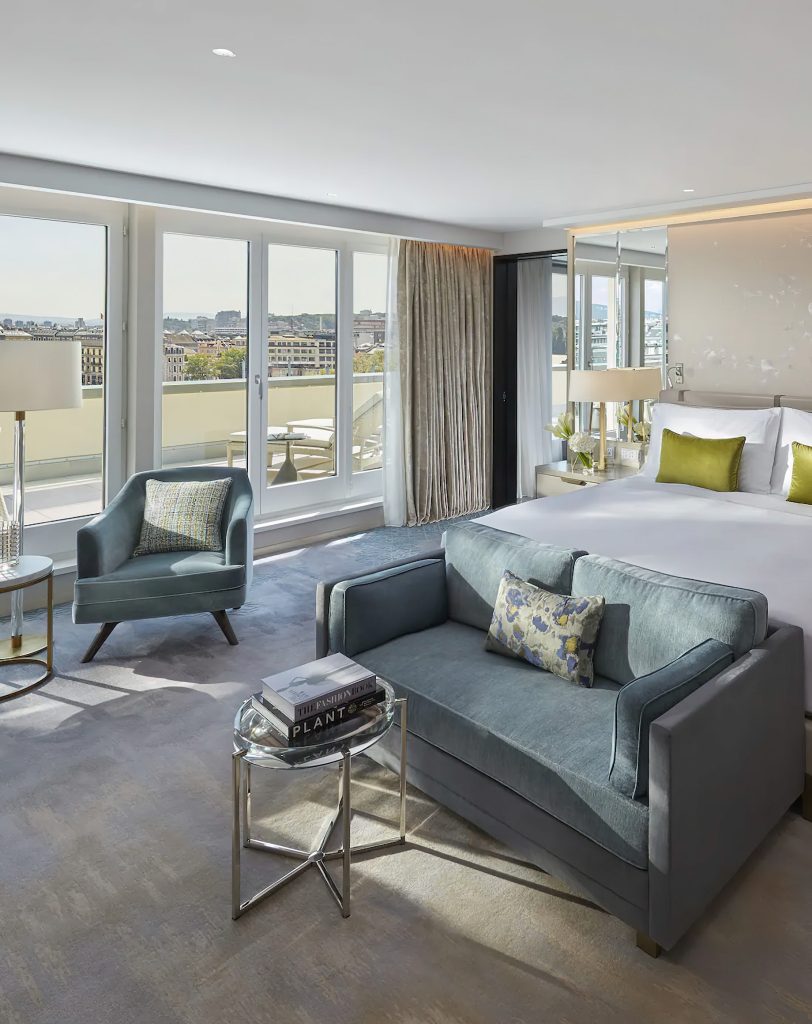 Mandarin Oriental, Geneva Hotel - Geneva, Switzerland - Royal Penthouse Bedroom
