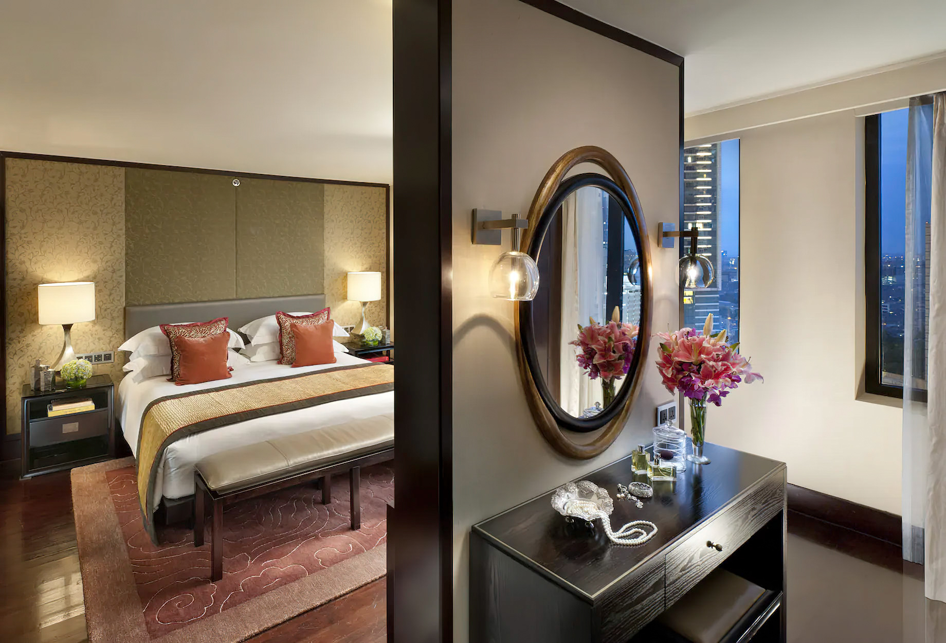Mandarin Oriental, Jakarta Hotel – Jakarta, Indonesia – Oriental Suite Bedroom