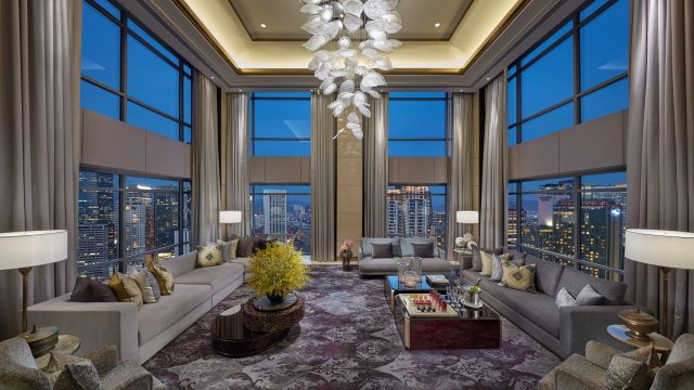 Mandarin Oriental, Kuala Lumpur Hotel - Kuala Lumpur, Indonesia - Royal Suite Living Room