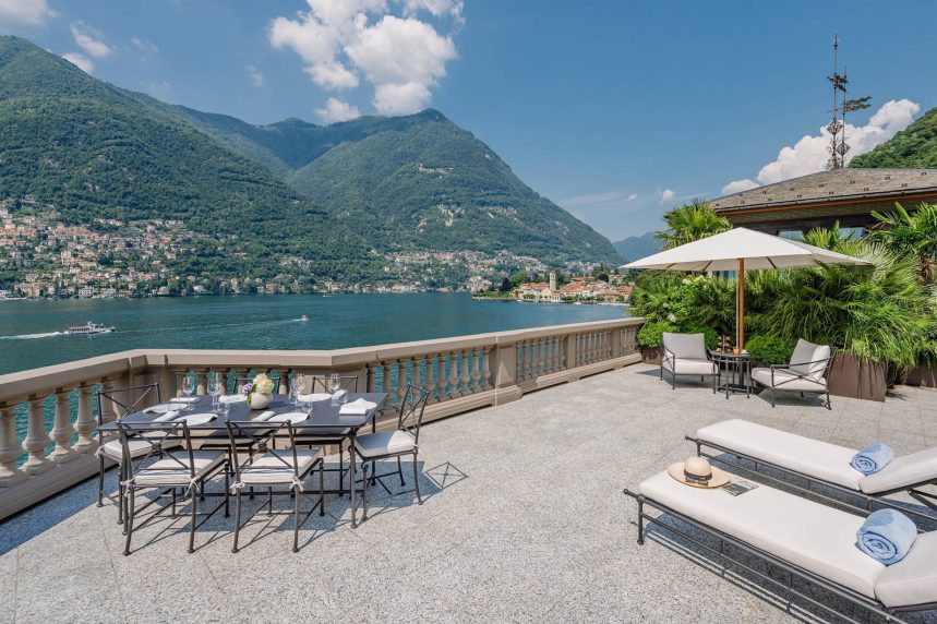 Mandarin Oriental, Lago di Como Hotel - Lake Como, Italy - Panoramic Terrace Suite Terrace