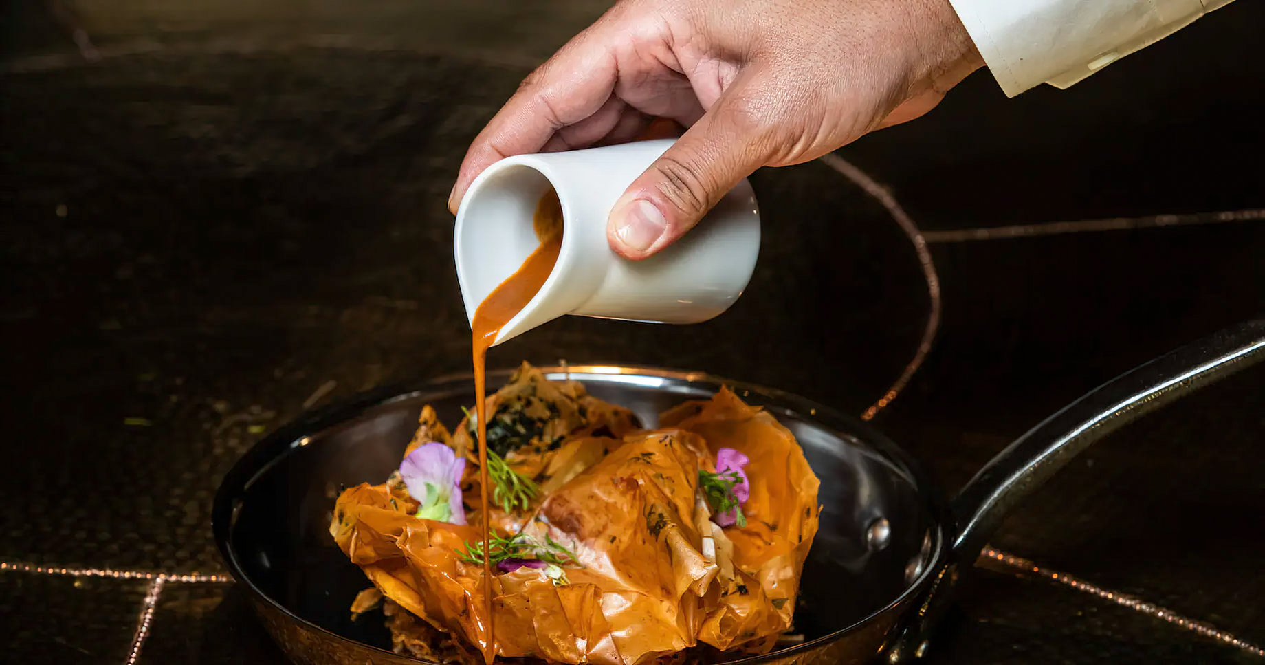 Mandarin Oriental, Marrakech Hotel – Marrakech, Morocco – Shirvan Restaurant Lobster Pastilla