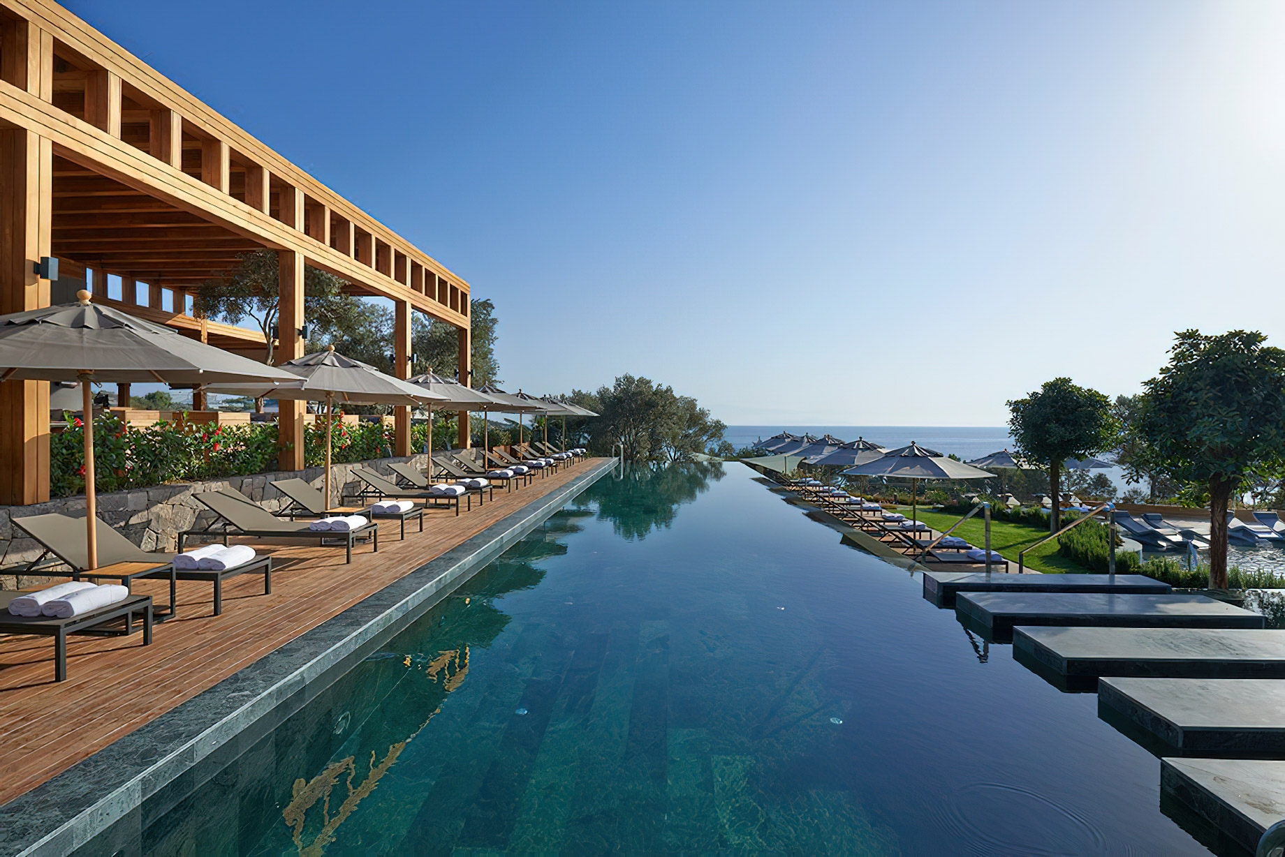 Mandarin Oriental, Bodrum Hotel – Bodrum, Turkey – Pool Deck
