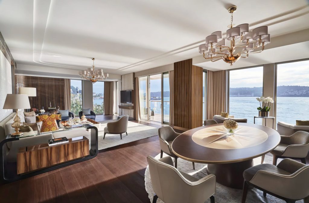 Mandarin Oriental Bosphorus, Istanbul Hotel - Istanbul, Turkey - Bosphorus Suite Living Room