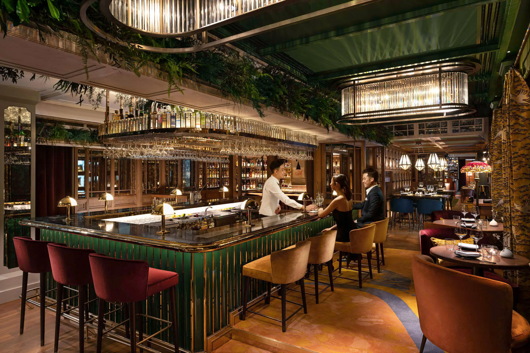 Mandarin Oriental, Hong Kong Hotel – Hong Kong, China – The Aubrey Bar