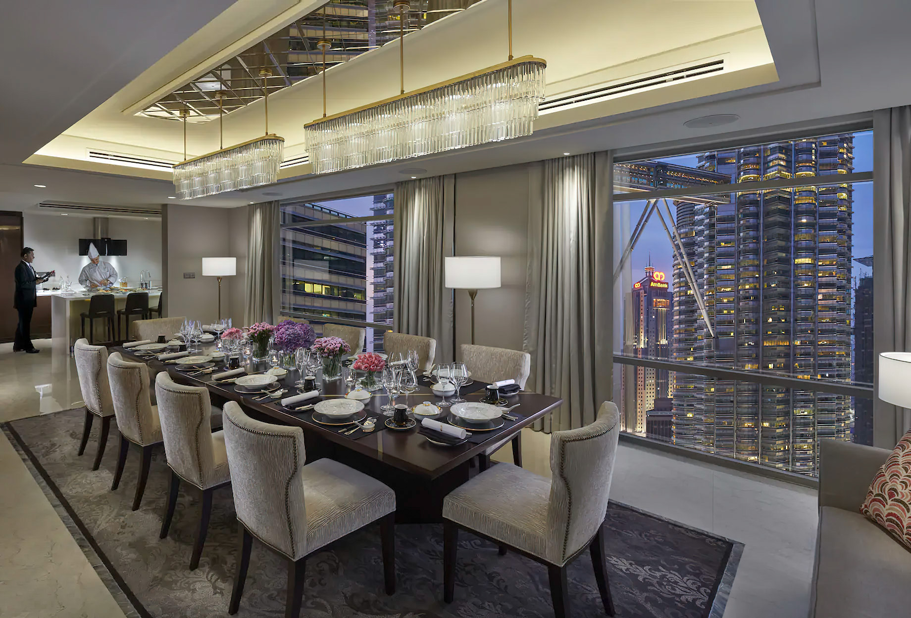 Mandarin Oriental, Kuala Lumpur Hotel – Kuala Lumpur, Indonesia – Royal Suite Dining Room