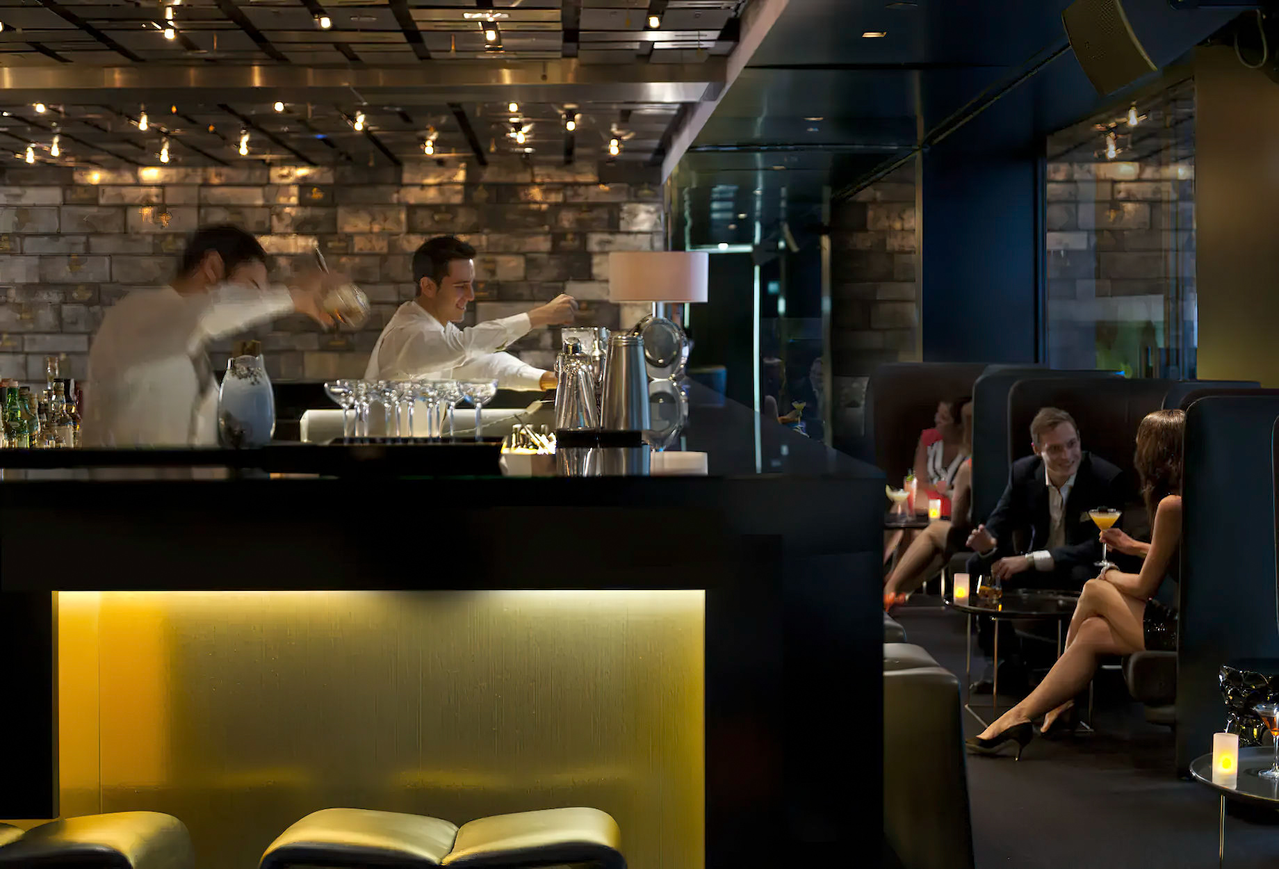 Mandarin Oriental, Barcelona Hotel – Barcelona, Spain – Bankers Bar Seating