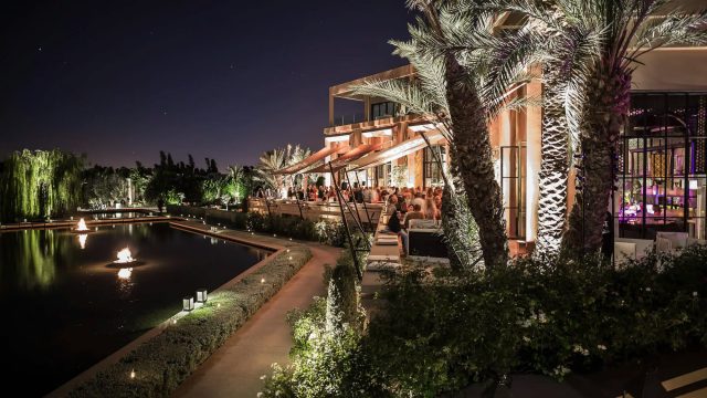 Mandarin Oriental, Marrakech Hotel - Marrakech, Morocco - Ling Ling by Hakkasan Terrace Night