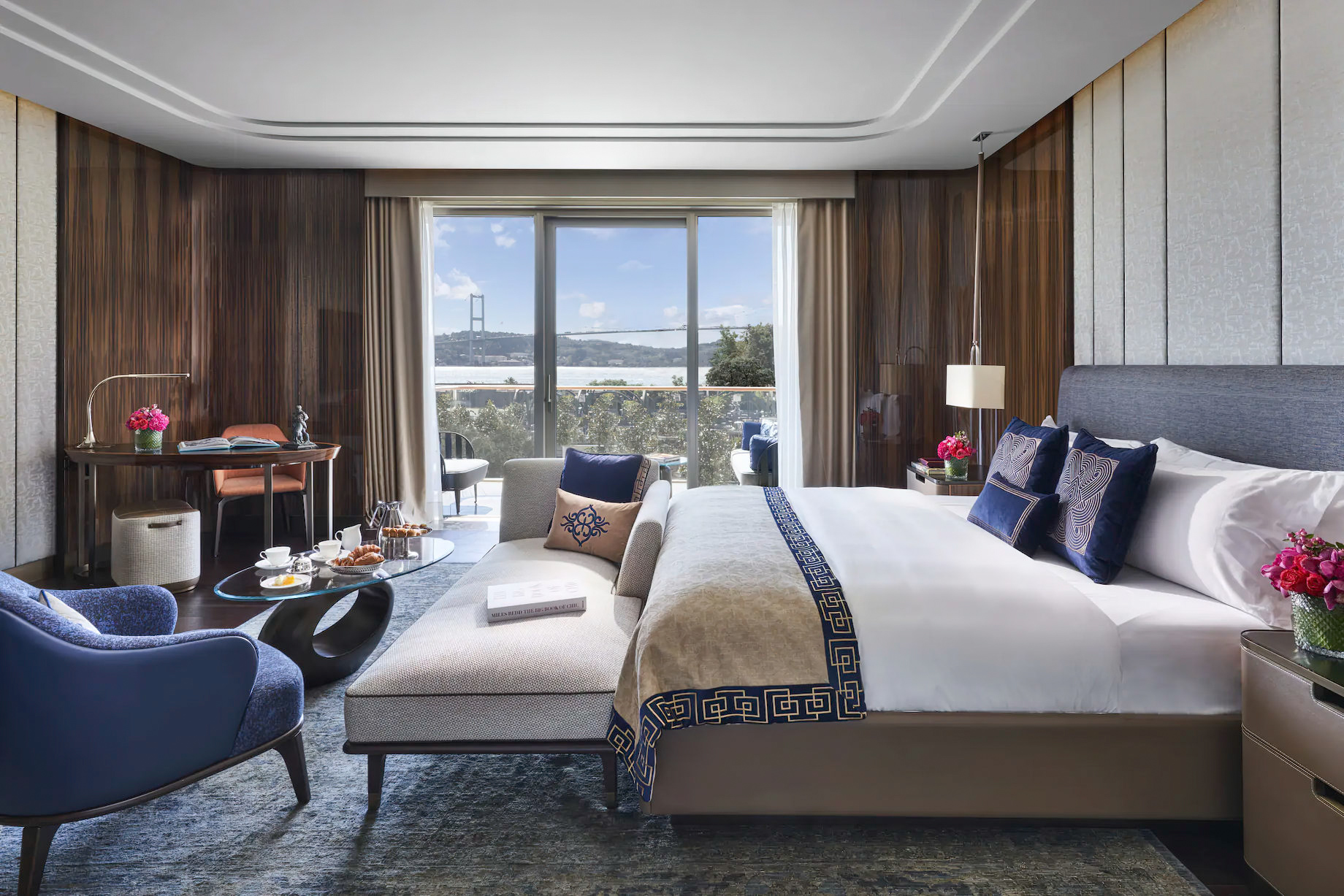 Mandarin Oriental Bosphorus, Istanbul Hotel – Istanbul, Turkey – Suite Bedroom