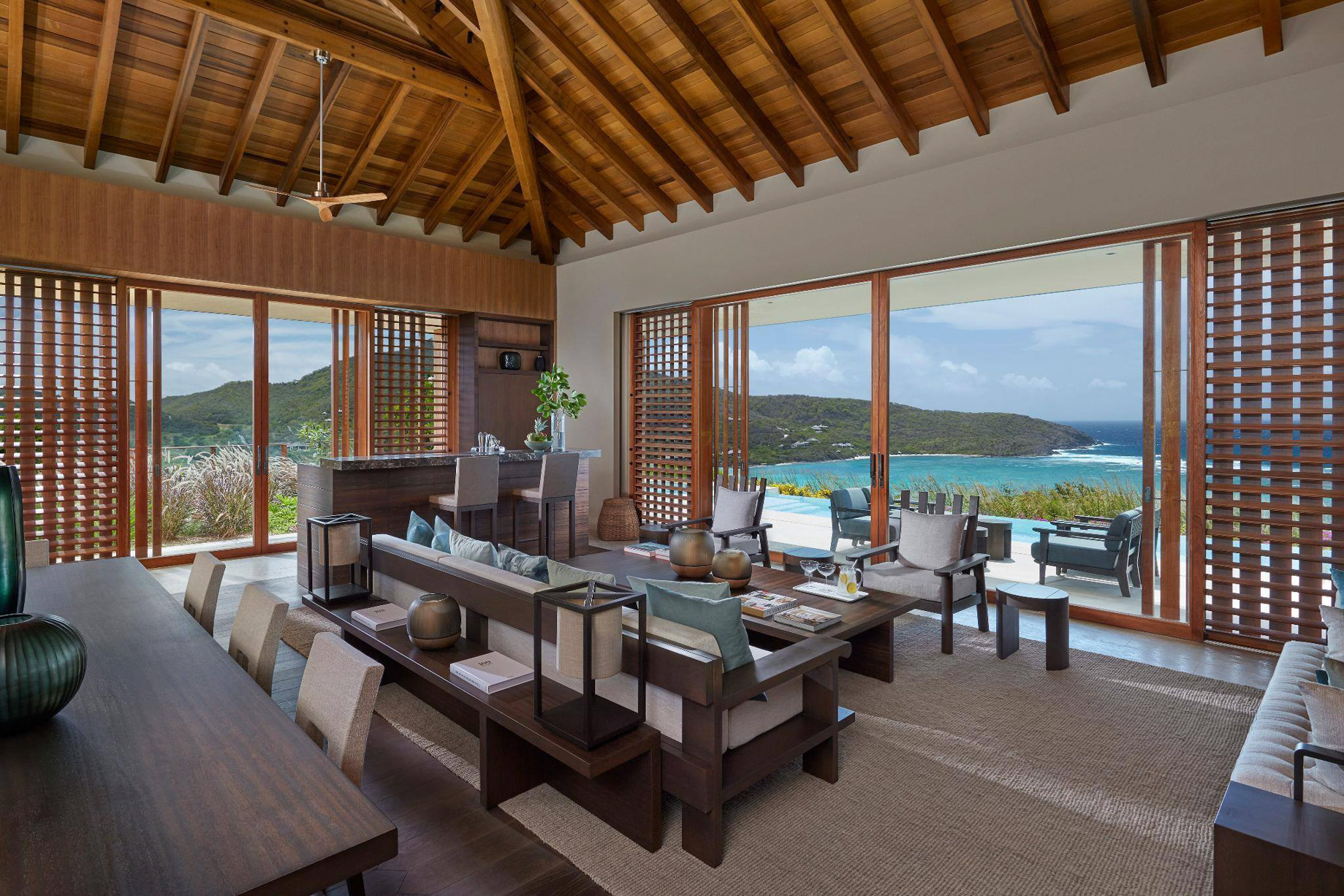 Mandarin Oriental, Canouan Island Resort – Saint Vincent and the Grenadines – Villa Living Room
