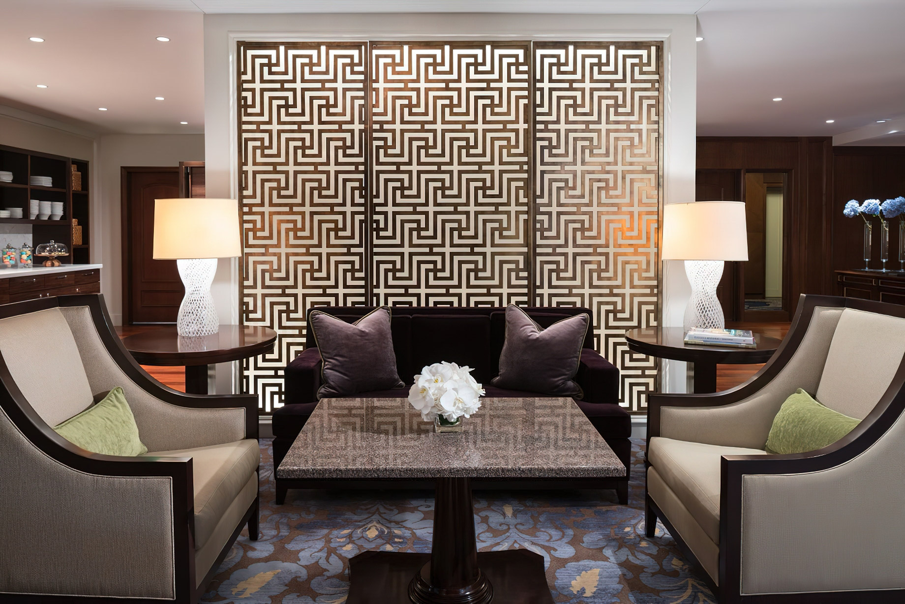 The Ritz-Carlton, Dallas Hotel – Dallas, TX, USA – Club Lounge Seating