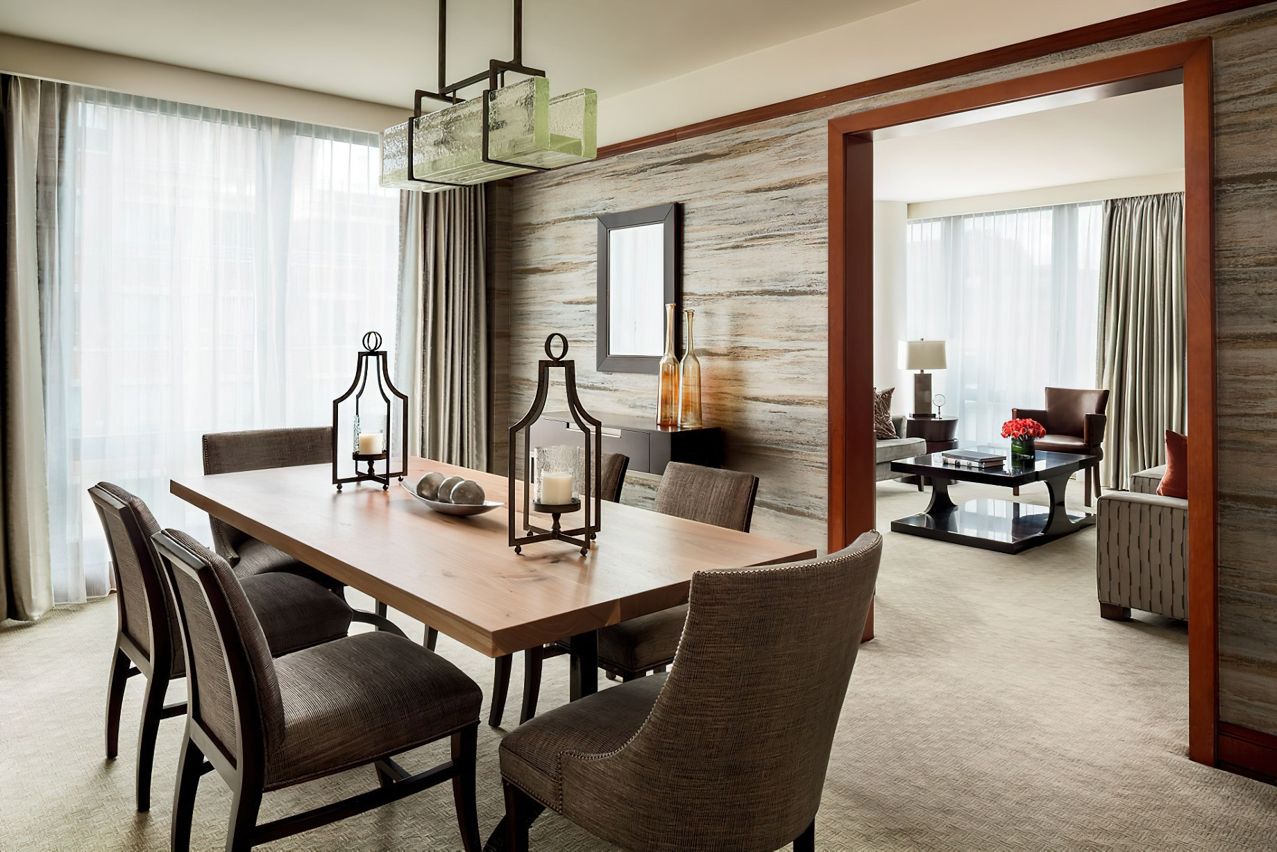 The Ritz-Carlton Georgetown, Washington, D.C. Hotel - Washington, D.C. USA - Ambassador Suite Dining Room