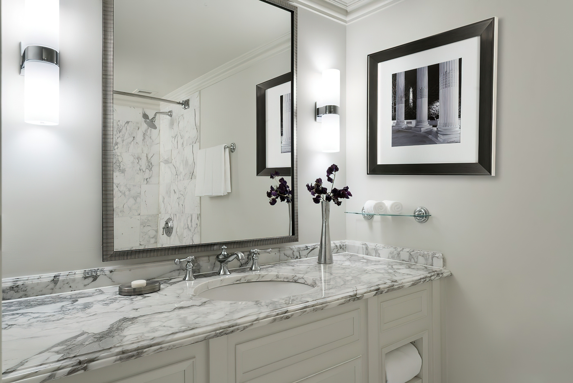 The Ritz-Carlton, Pentagon City Hotel – Arlington, VA, USA – Premier Guest Room Bathroom