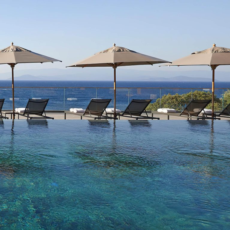 Mandarin Oriental, Bodrum Hotel – Bodrum, Turkey – Pool Deck View