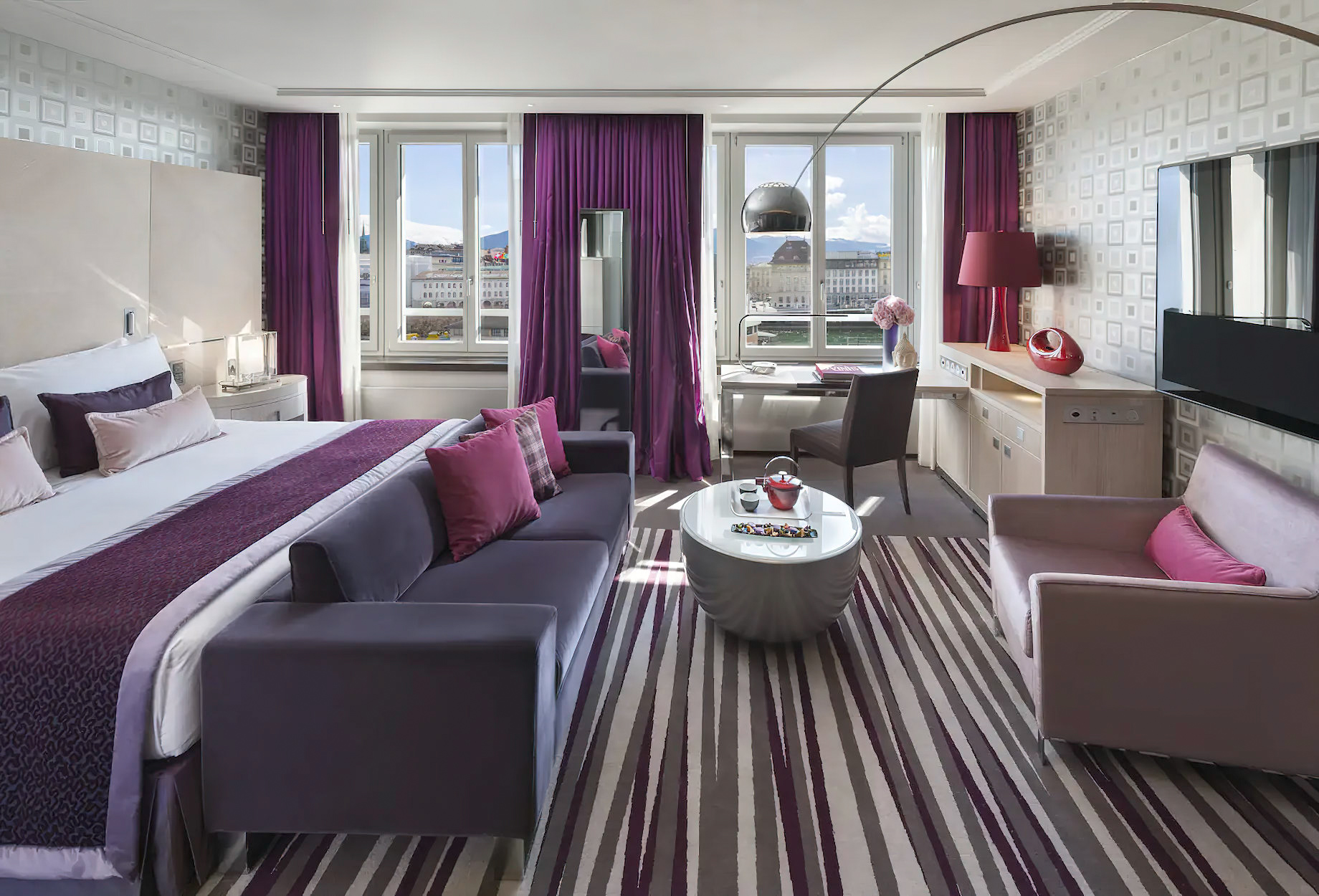 Mandarin Oriental, Geneva Hotel - Geneva, Switzerland - Two Bedroom River View Junior Suite