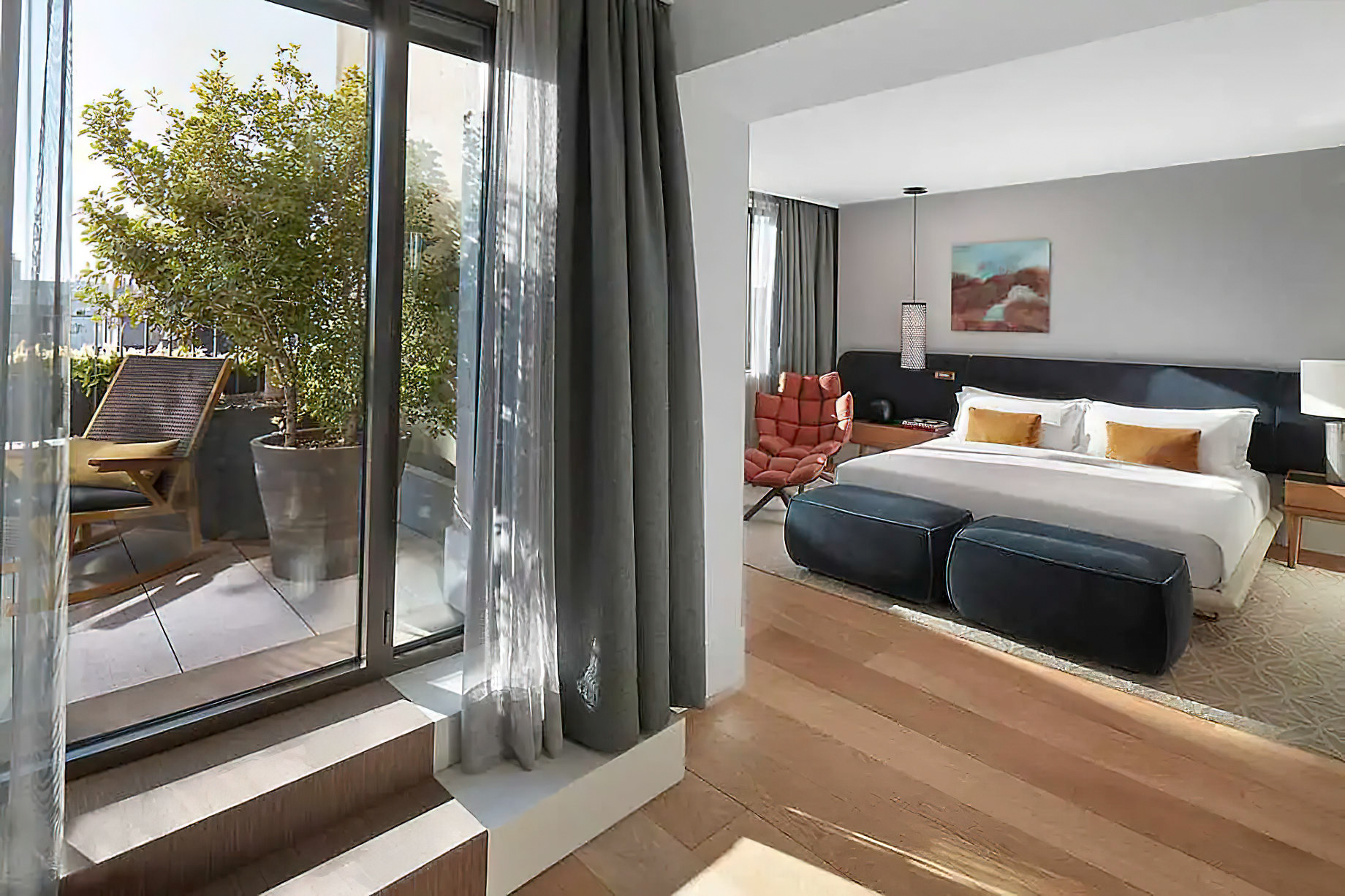 Mandarin Oriental, Barcelona Hotel – Barcelona, Spain – Terrace Suite Bedroom