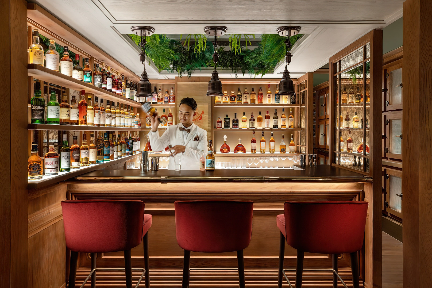 Mandarin Oriental, Hong Kong Hotel – Hong Kong, China – The Aubrey Restaurant Bar
