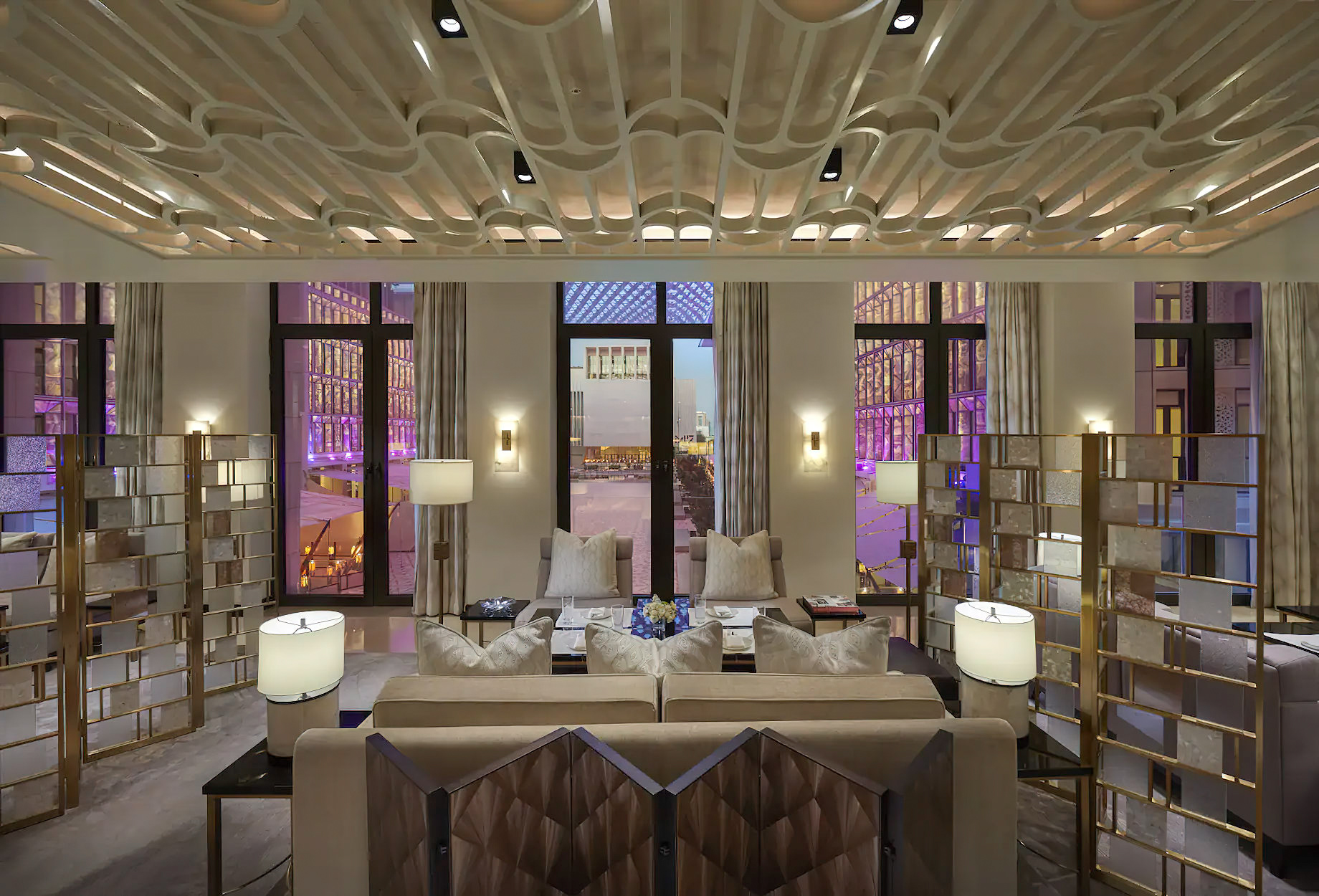 Mandarin Oriental, Doha Hotel - Doha, Qatar - Baraha Lounge