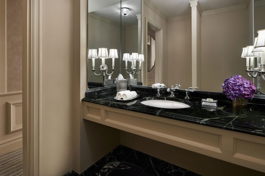 The Ritz-Carlton, Pentagon City Hotel - Arlington, VA, USA - Ritz-Carlton Suite Bathroom Vanity