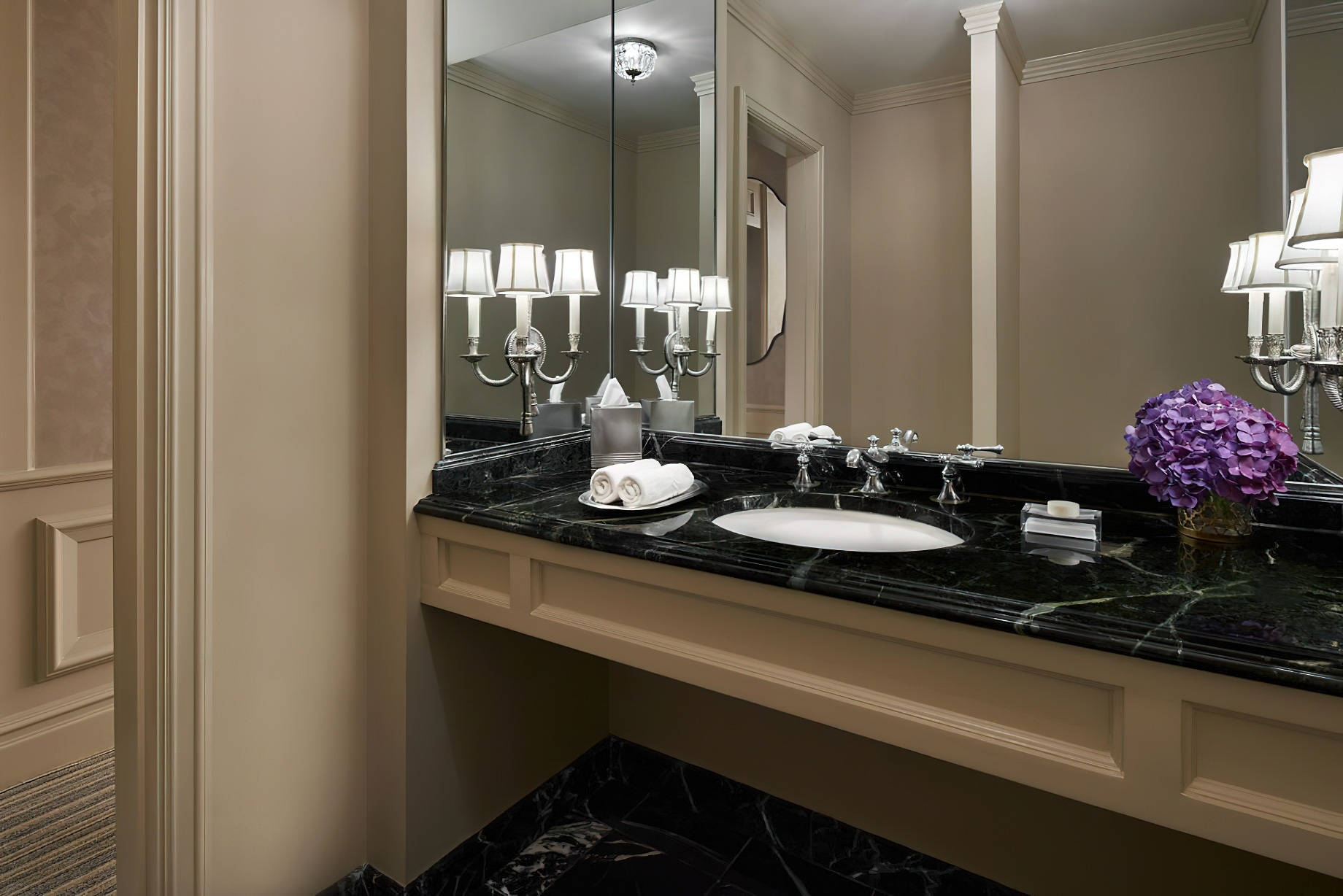 The Ritz-Carlton, Pentagon City Hotel – Arlington, VA, USA – Ritz-Carlton Suite Bathroom Vanity