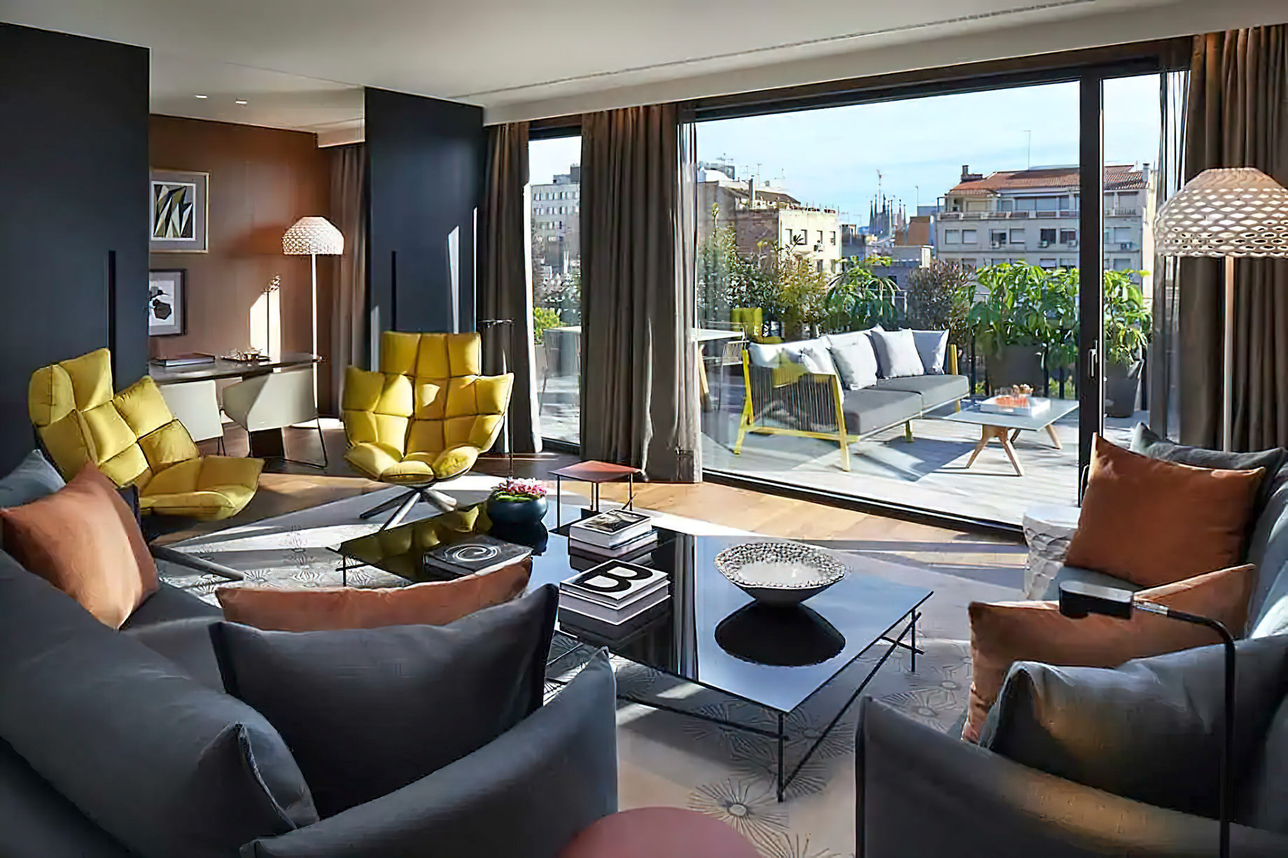 Mandarin Oriental, Barcelona Hotel – Barcelona, Spain – Premier Terrace Suite Living Room