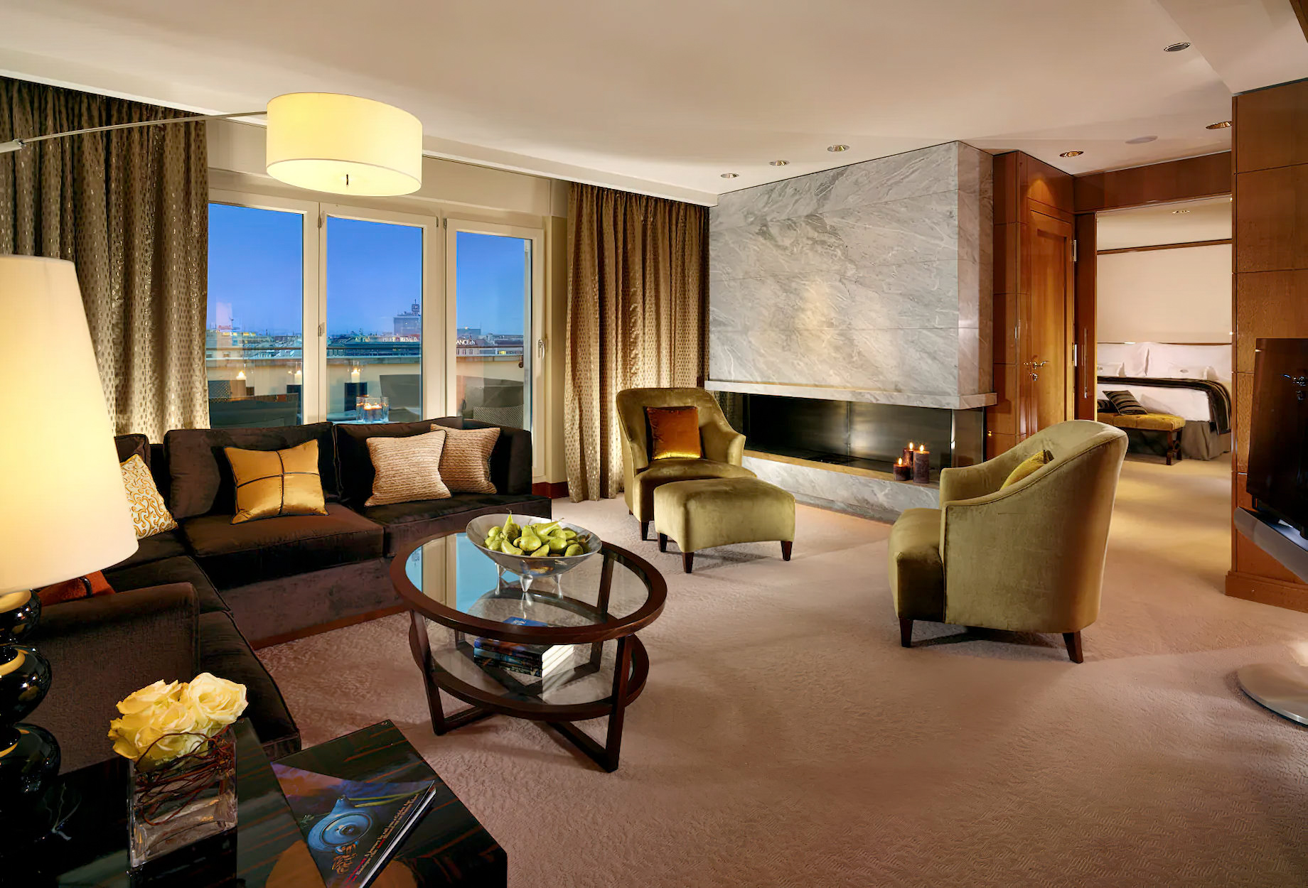 Mandarin Oriental, Geneva Hotel – Geneva, Switzerland – Oriental Suite Living Room