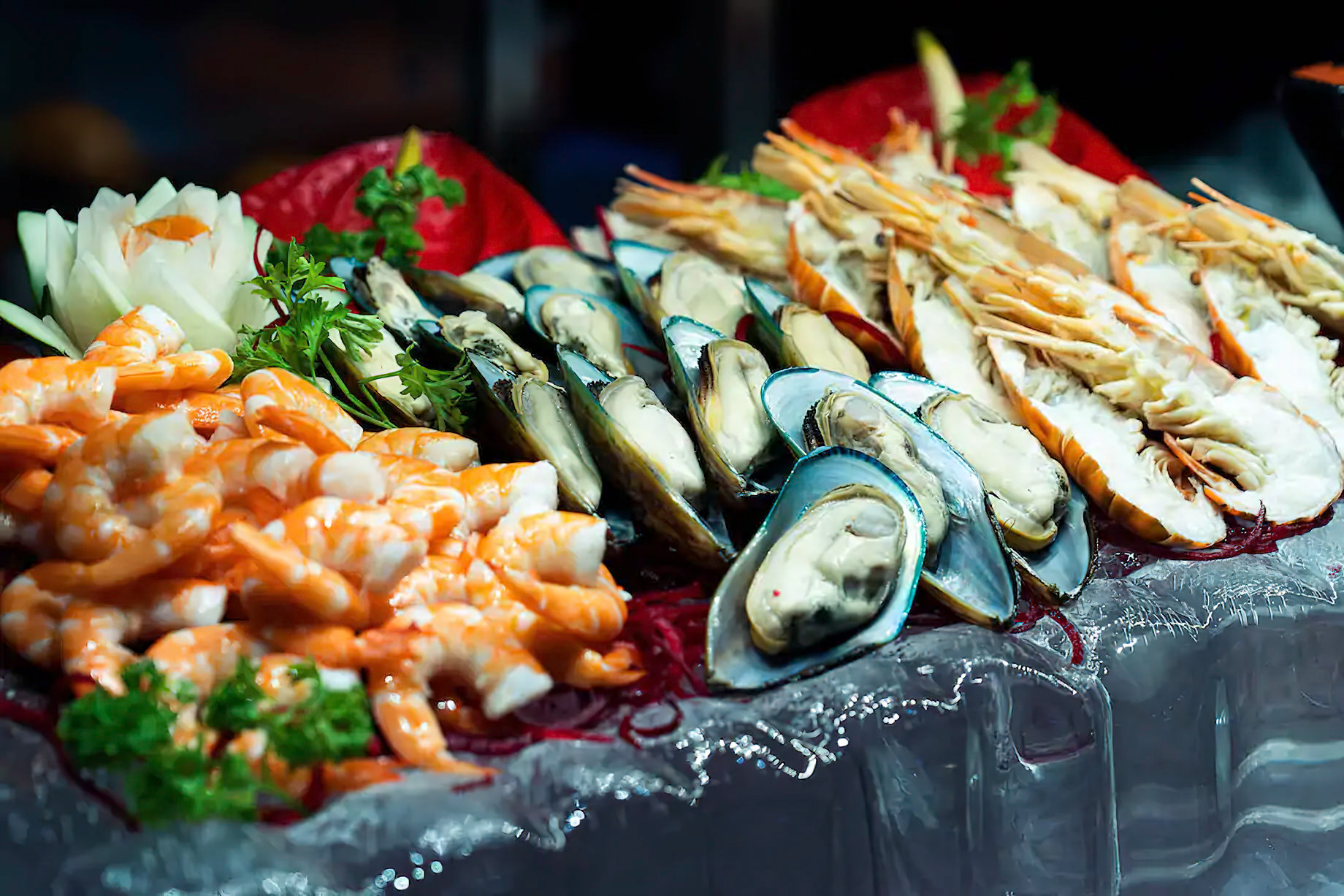 Mandarin Oriental, Bangkok Hotel - Bangkok, Thailand - Riverside Terrace Restaurant Gourmet Seafood