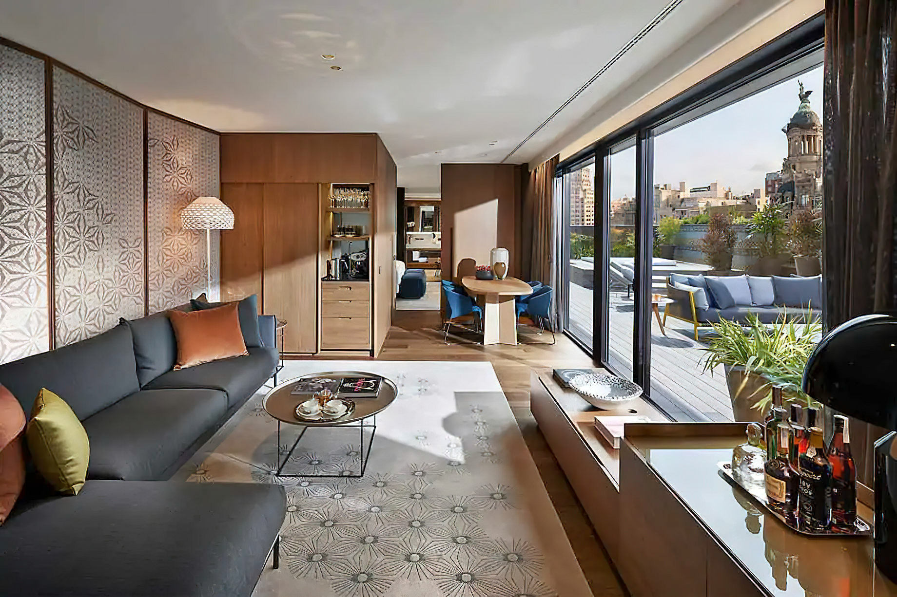 Mandarin Oriental, Barcelona Hotel – Barcelona, Spain – Barcelona Suite Living Room