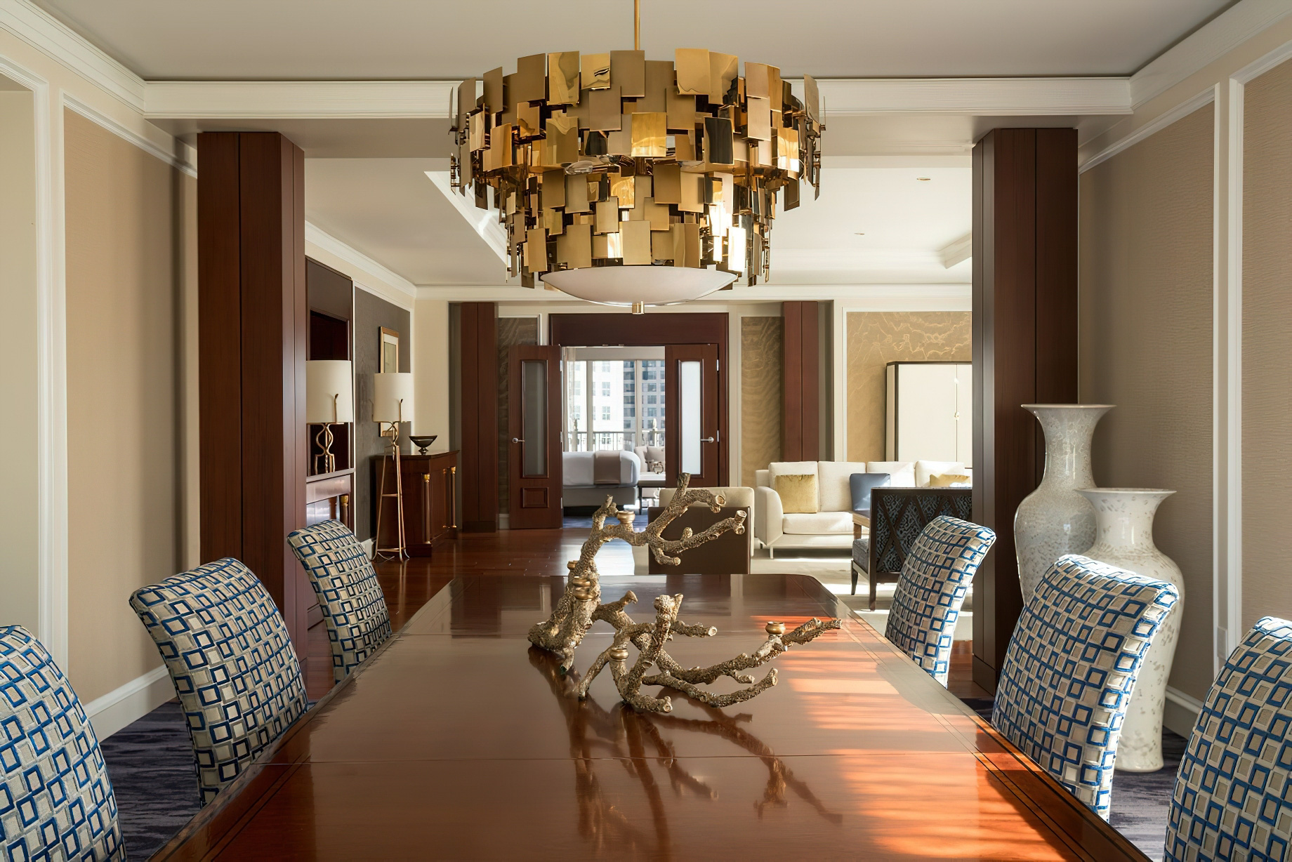 The Ritz-Carlton, Dallas Hotel - Dallas, TX, USA - Ritz-Carlton Suite Dining Room