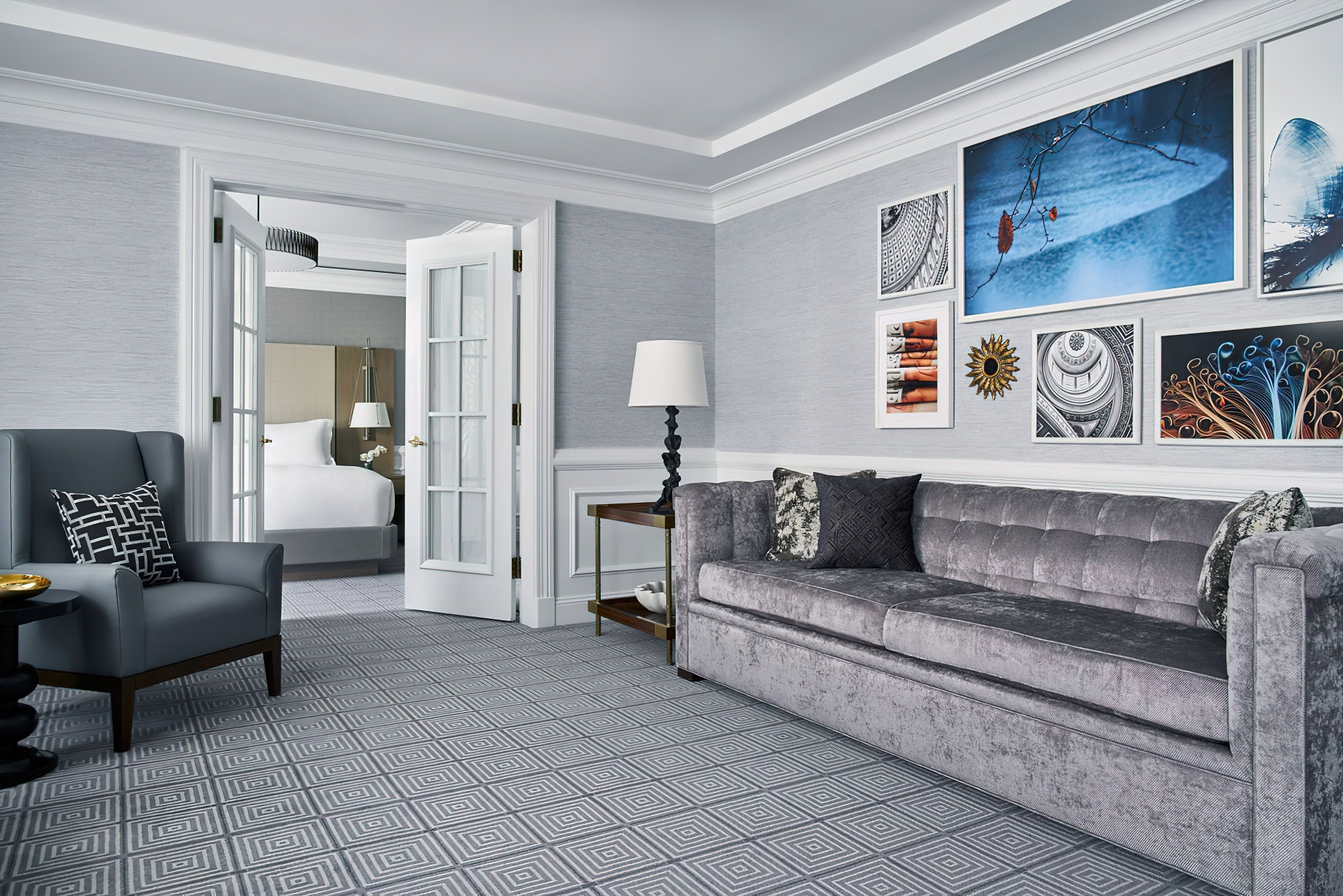The Ritz-Carlton Washington, D.C. Hotel - Washington, D.C. USA - Presidential Suite Sitting Area