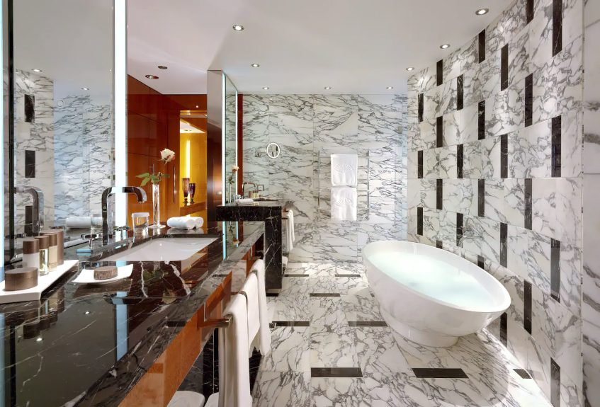Mandarin Oriental, Geneva Hotel - Geneva, Switzerland - Oriental Suite Bathroom