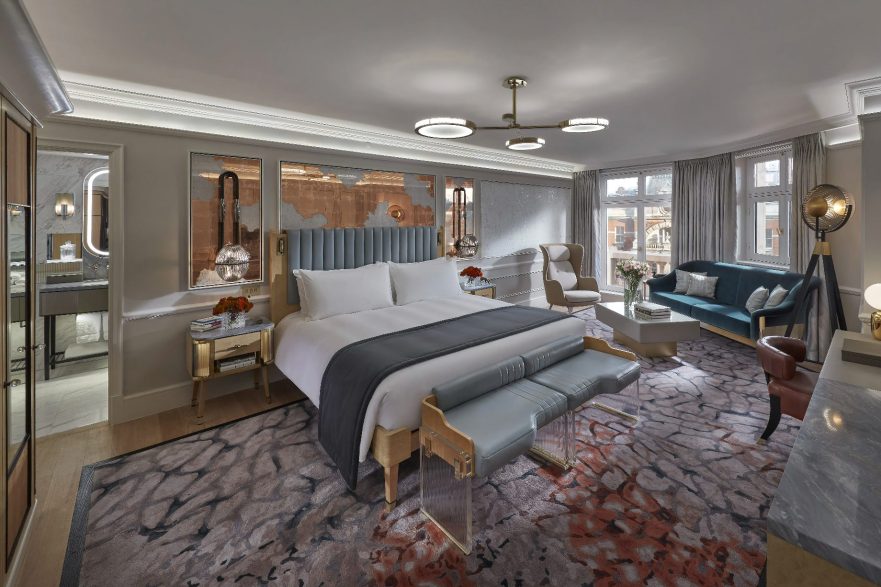 Mandarin Oriental Hyde Park, London Hotel - London, United Kingdom - Belgravia Suite Bedroom
