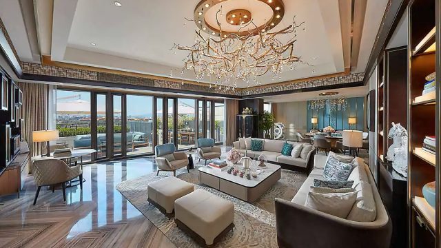 Mandarin Oriental Wangfujing, Beijing Hotel - Beijing, China - Presidential Suite Living Room