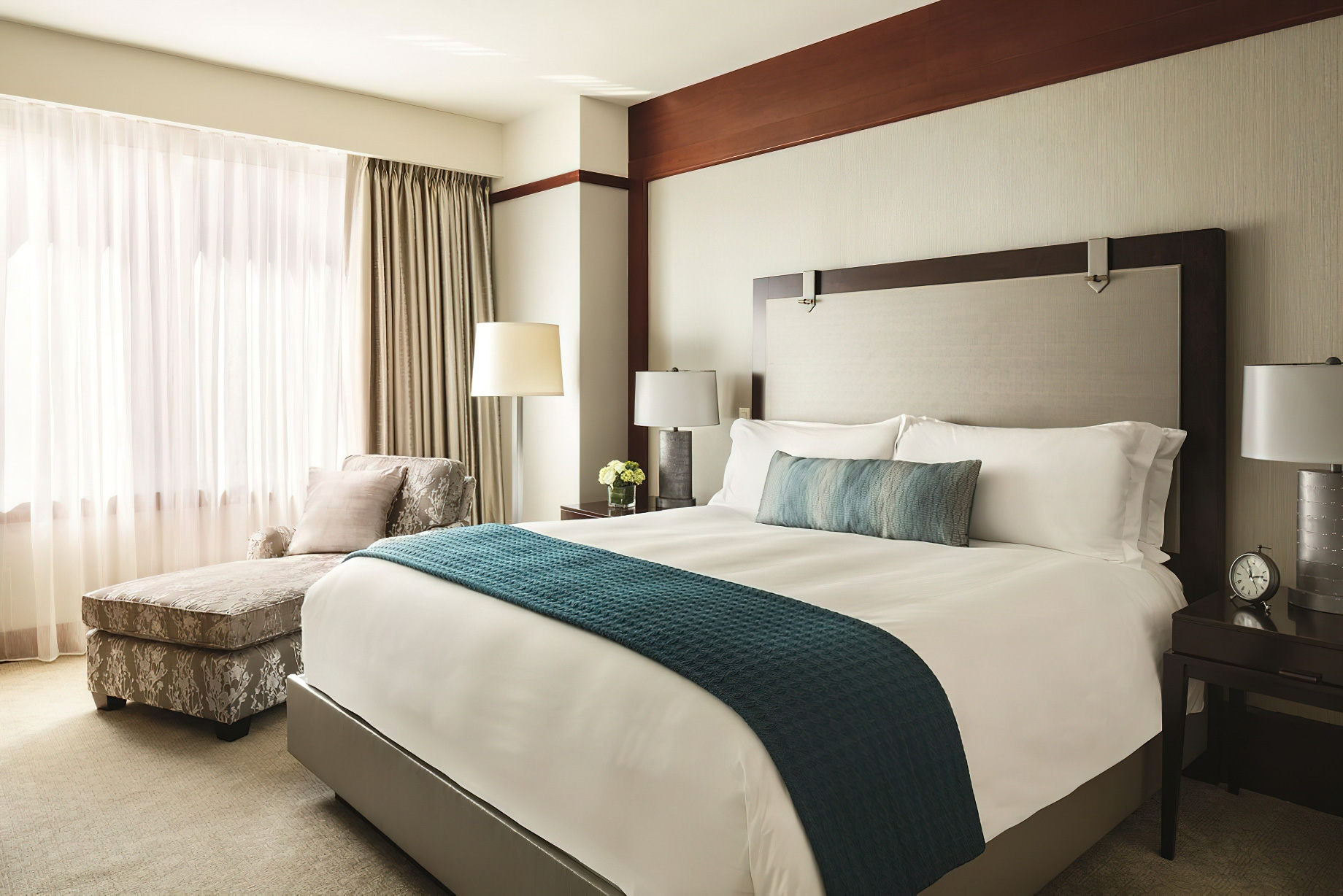 The Ritz-Carlton Georgetown, Washington, D.C. Hotel – Washington, D.C. USA – Presidential Suite Bedroom
