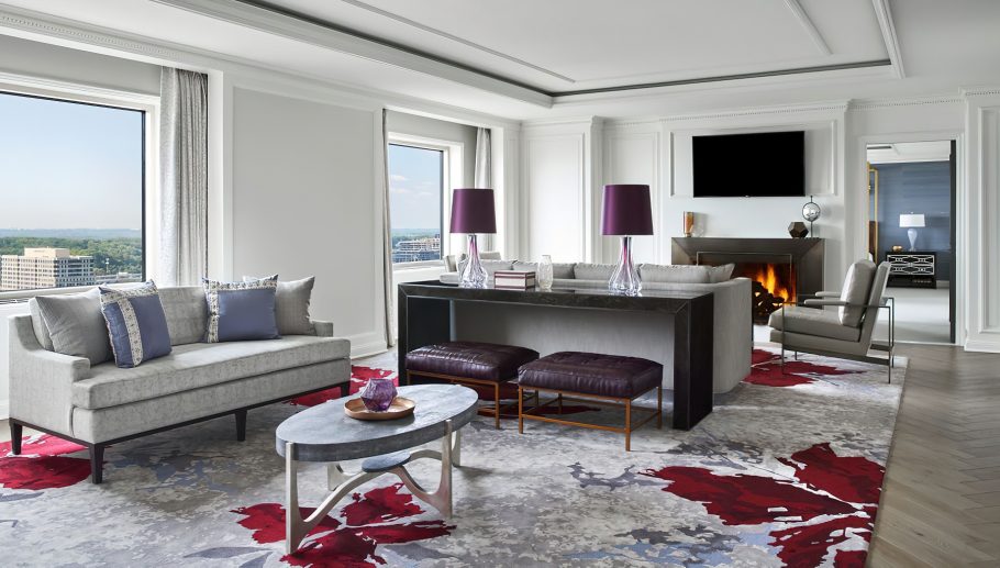 The Ritz-Carlton, Tysons Corner Hotel - McLean, VA, USA - Presidential Suite Living Area