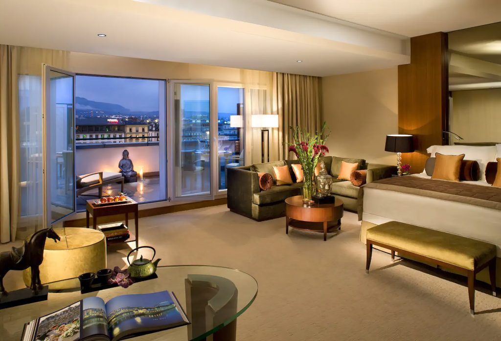 Mandarin Oriental, Geneva Hotel - Geneva, Switzerland - Junior Terrace Suite