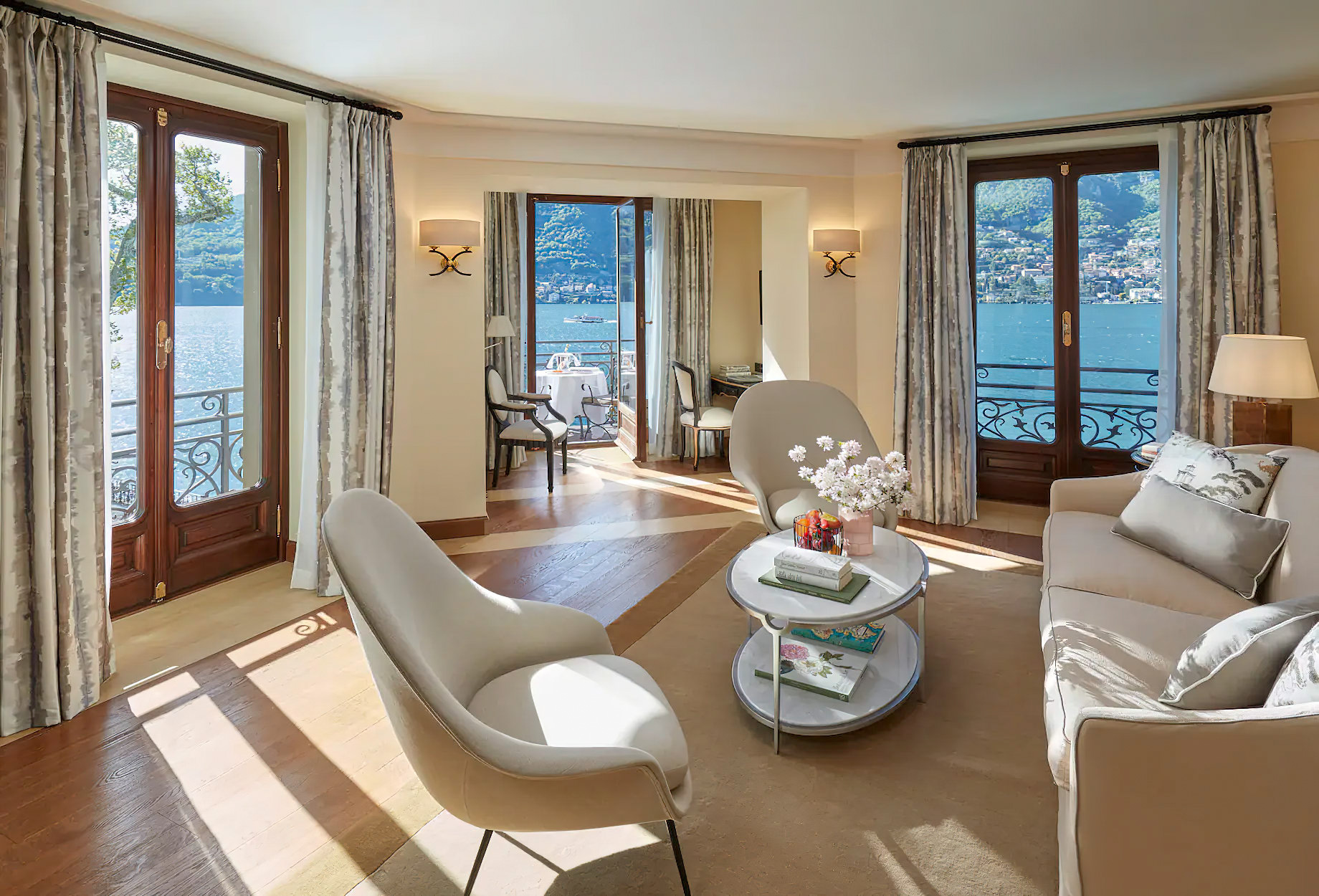 Mandarin Oriental, Lago di Como Hotel – Lake Como, Italy – Duplex Suite Living Room