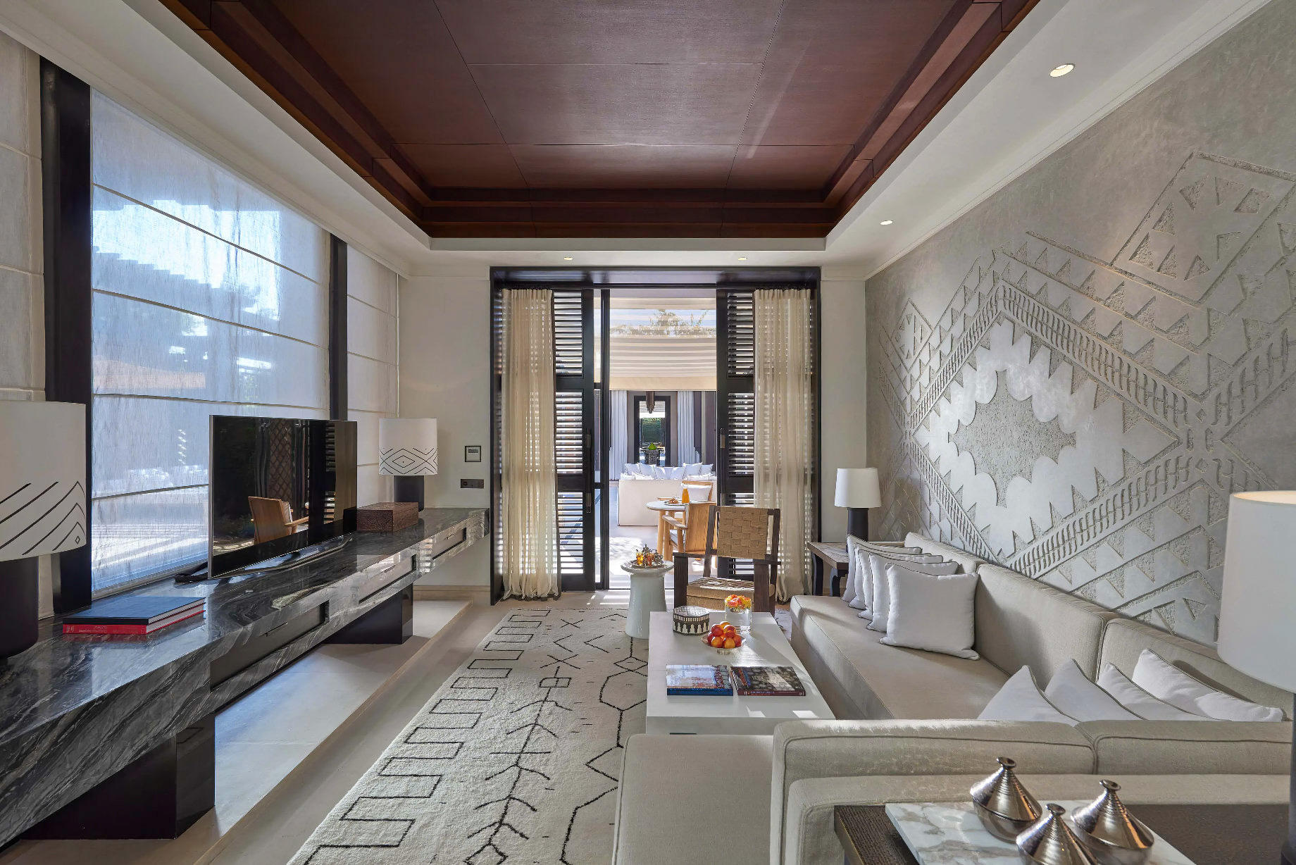 Mandarin Oriental, Marrakech Hotel - Marrakech, Morocco - Villa Living Room