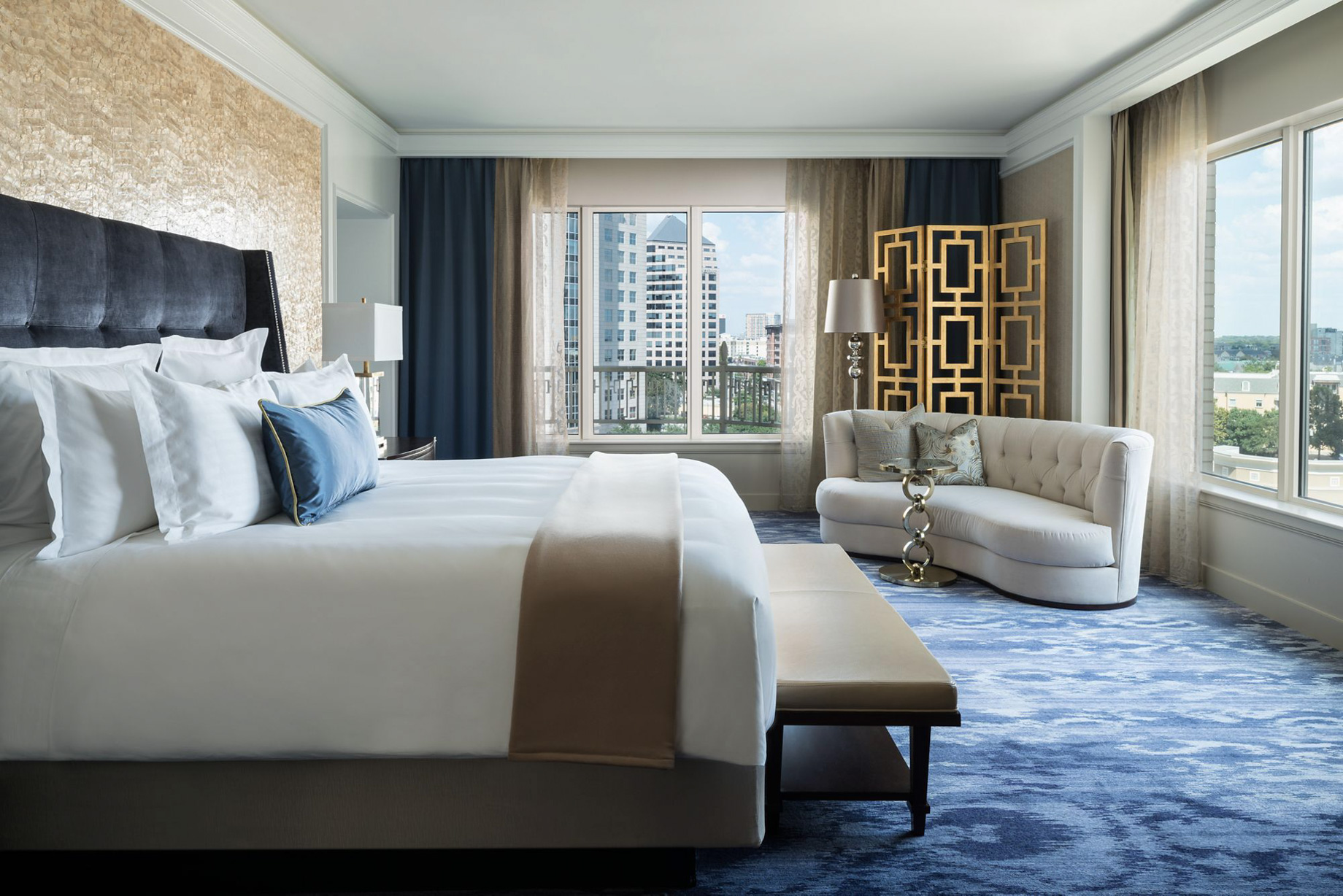 The Ritz-Carlton, Dallas Hotel - Dallas, TX, USA - Suite Bedroom