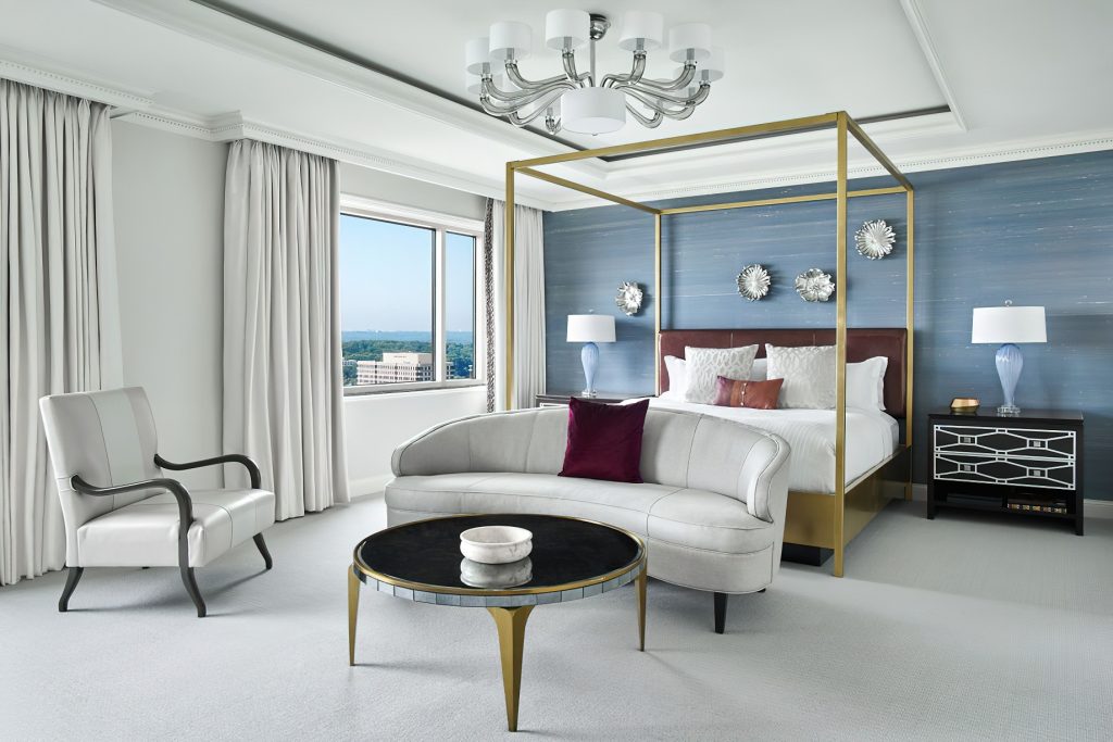 The Ritz-Carlton, Tysons Corner Hotel - McLean, VA, USA - Presidential Suite Master Bedroom