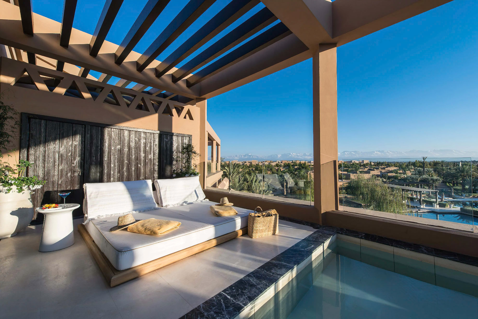 Mandarin Oriental, Marrakech Hotel - Marrakech, Morocco - Penthouse Terrace View