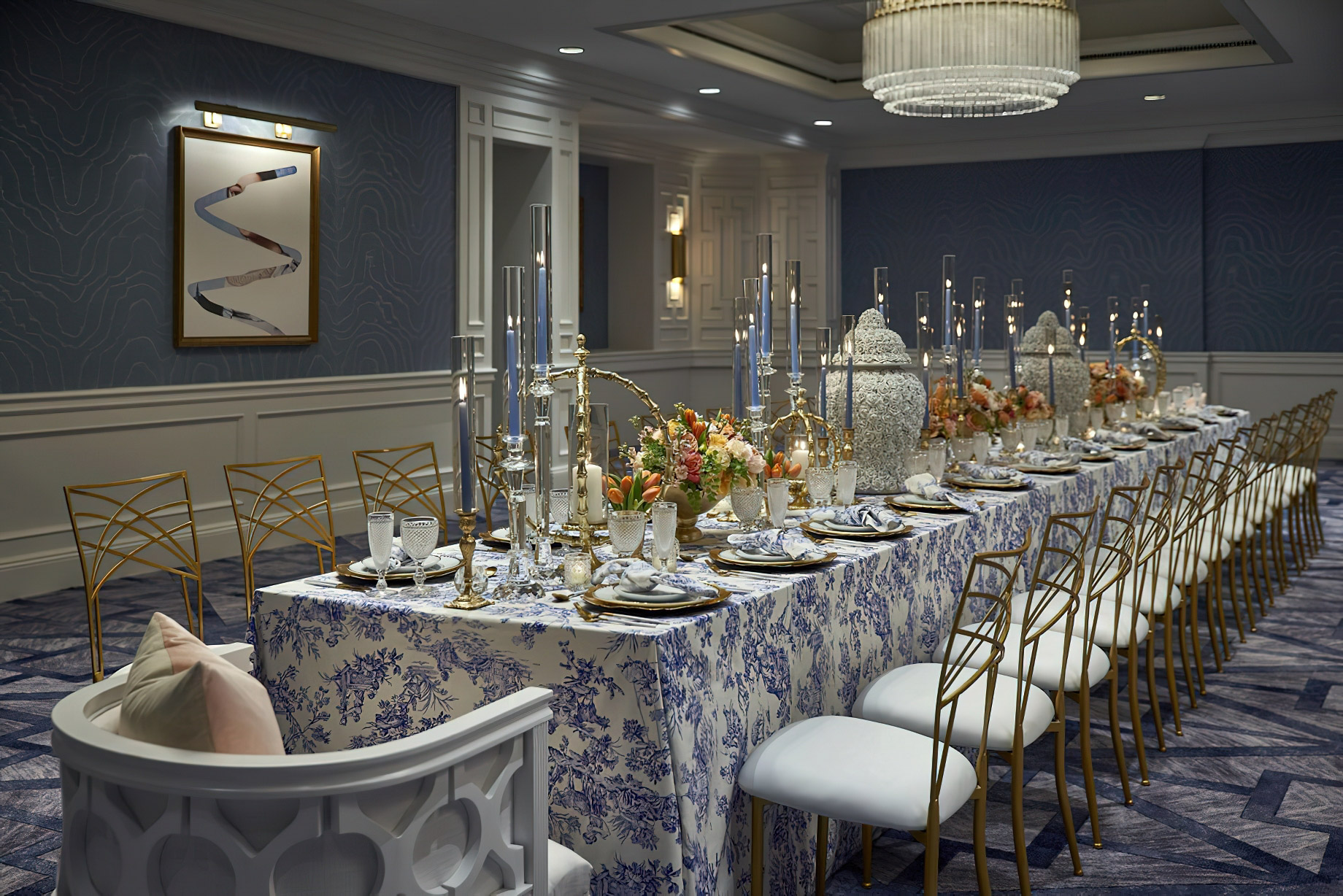 The Ritz-Carlton, Pentagon City Hotel – Arlington, VA, USA – Function Room Table Setting