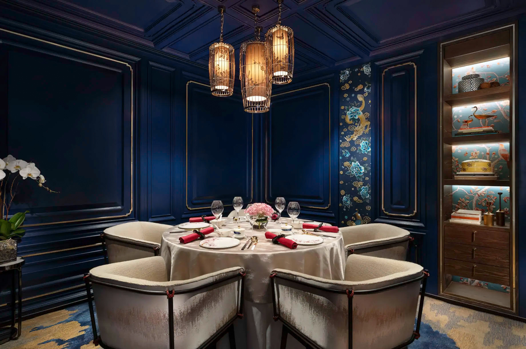 Mandarin Oriental, Hong Kong Hotel – Hong Kong, China – Man Wah Restaurant Private Dining Room