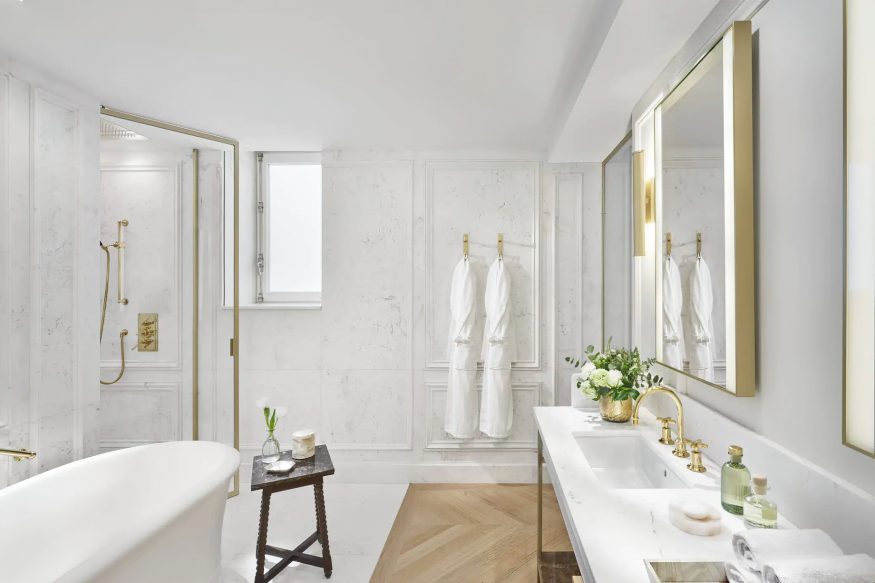 Mandarin Oriental Ritz, Madrid Hotel - Madrid, Spain - Turret Suite Bathroom