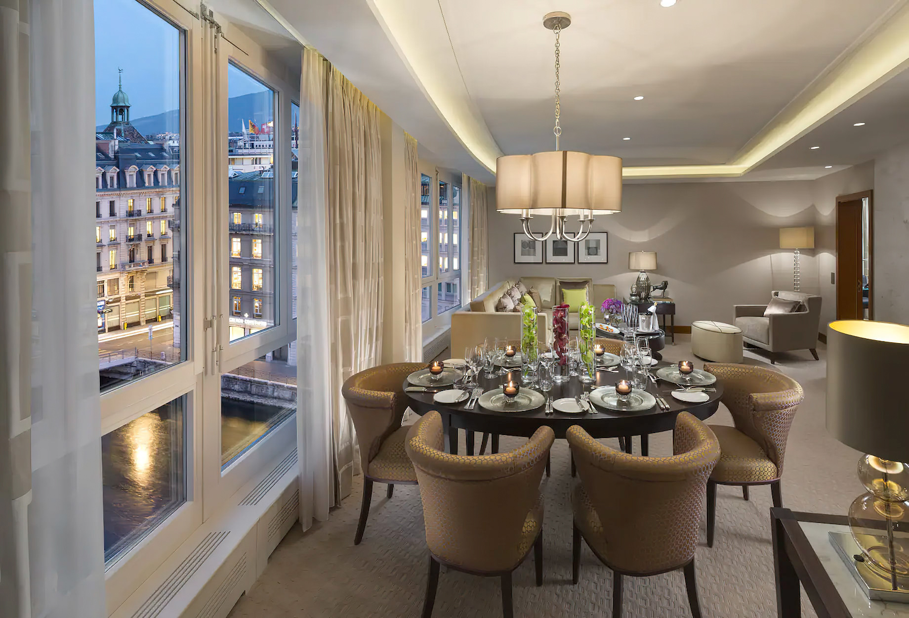 Mandarin Oriental, Geneva Hotel – Geneva, Switzerland – Two Bedroom River View Corner Suite