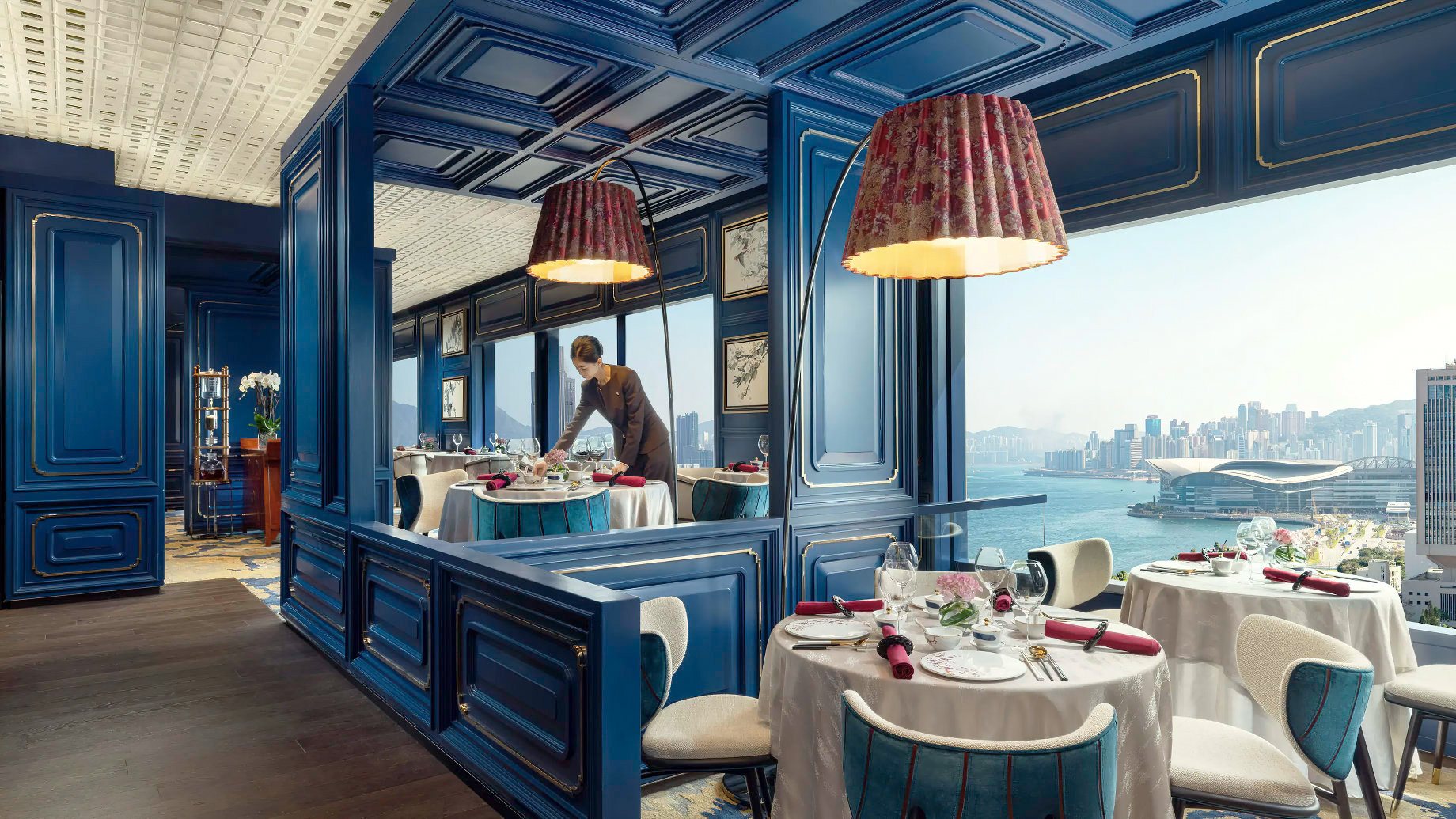 Mandarin Oriental, Hong Kong Hotel – Hong Kong, China – Man Wah Restaurant City View