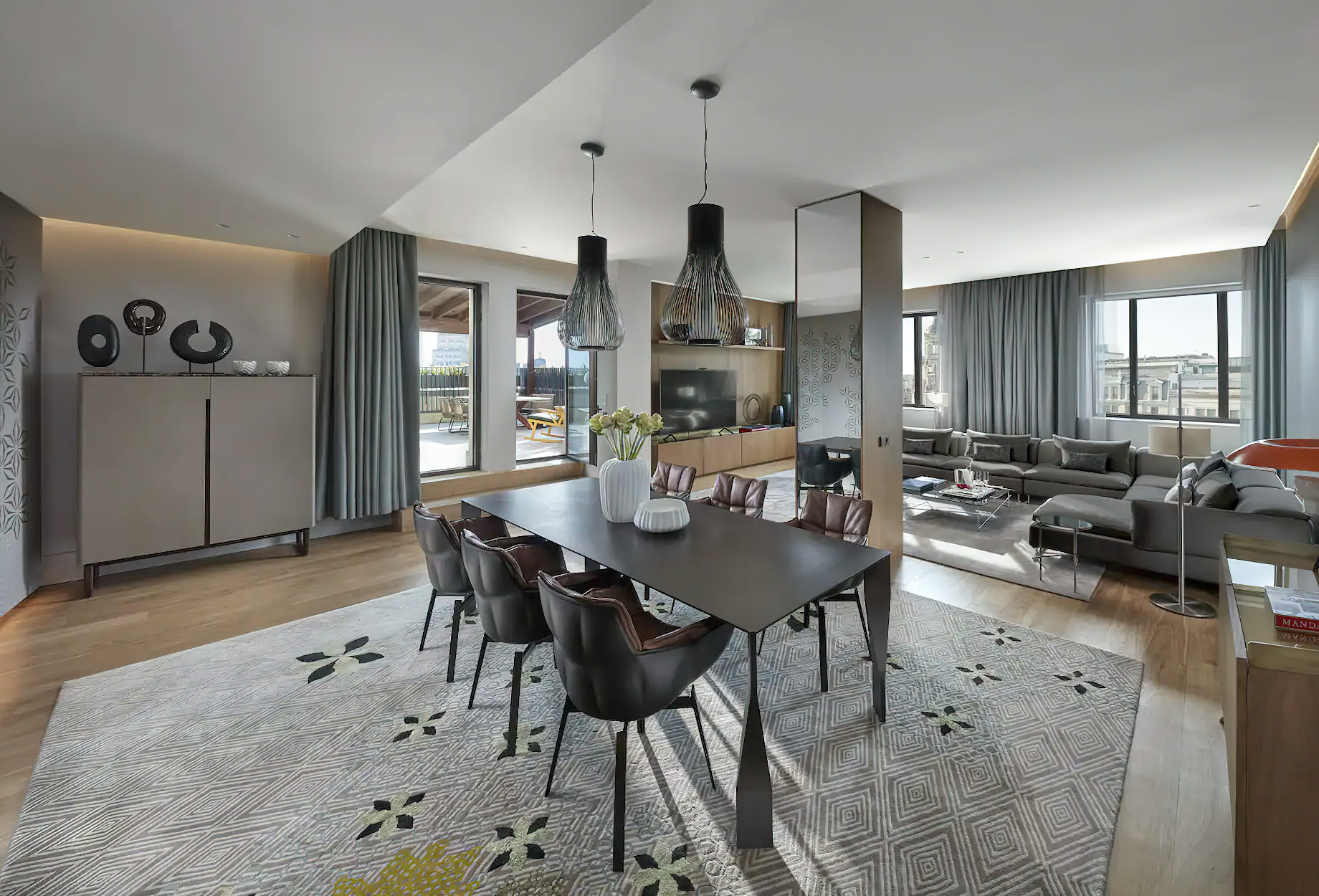 Mandarin Oriental, Barcelona Hotel – Barcelona, Spain – Penthouse Suite Dining Room