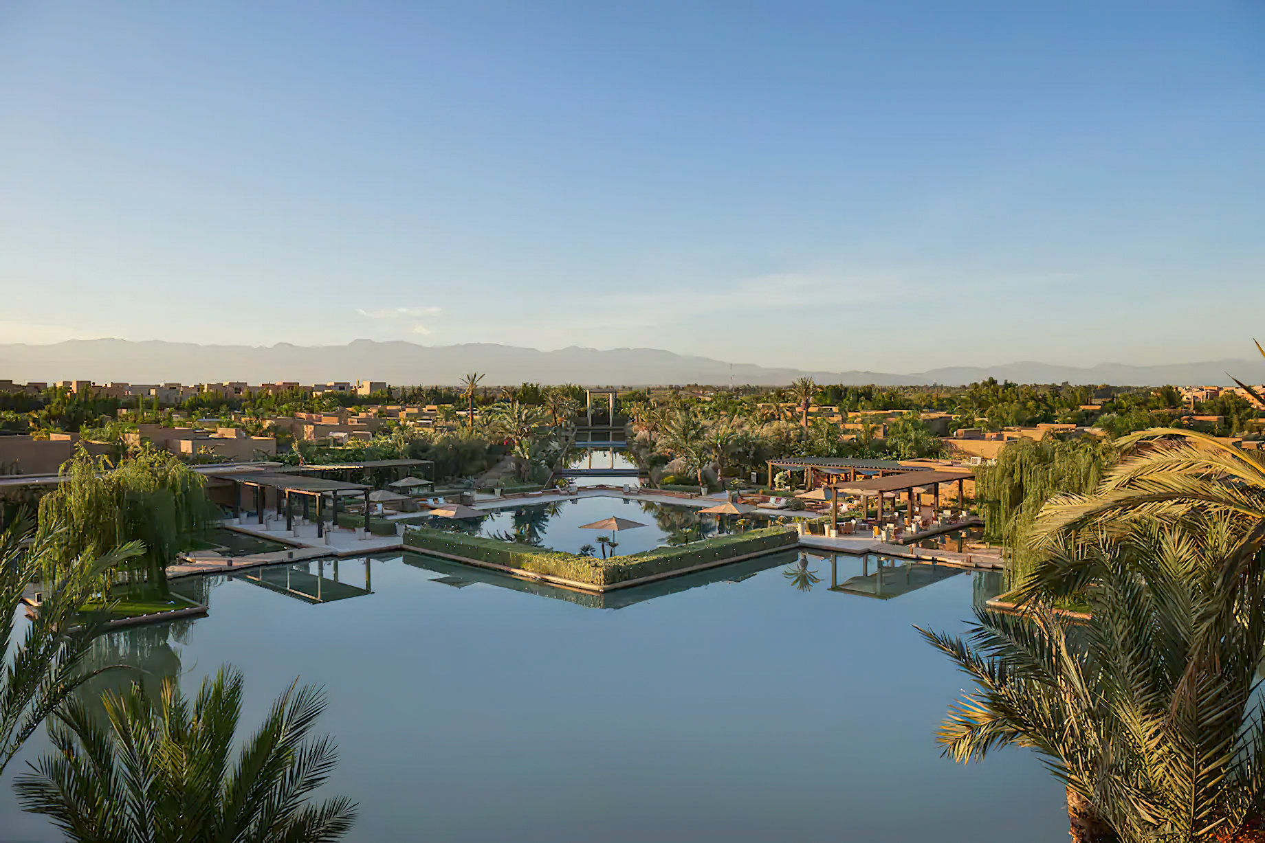 Mandarin Oriental, Marrakech Hotel – Marrakech, Morocco – Resort Aerial View